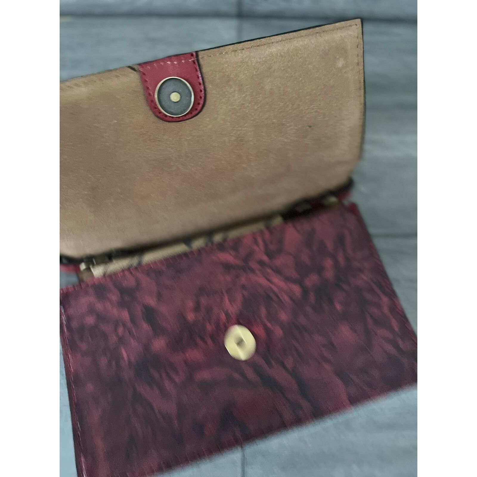 Patricia Nash Patricia Nash Handle Crossbody Bag Etched Roses B000582 Size ONE SIZE - 7 Thumbnail