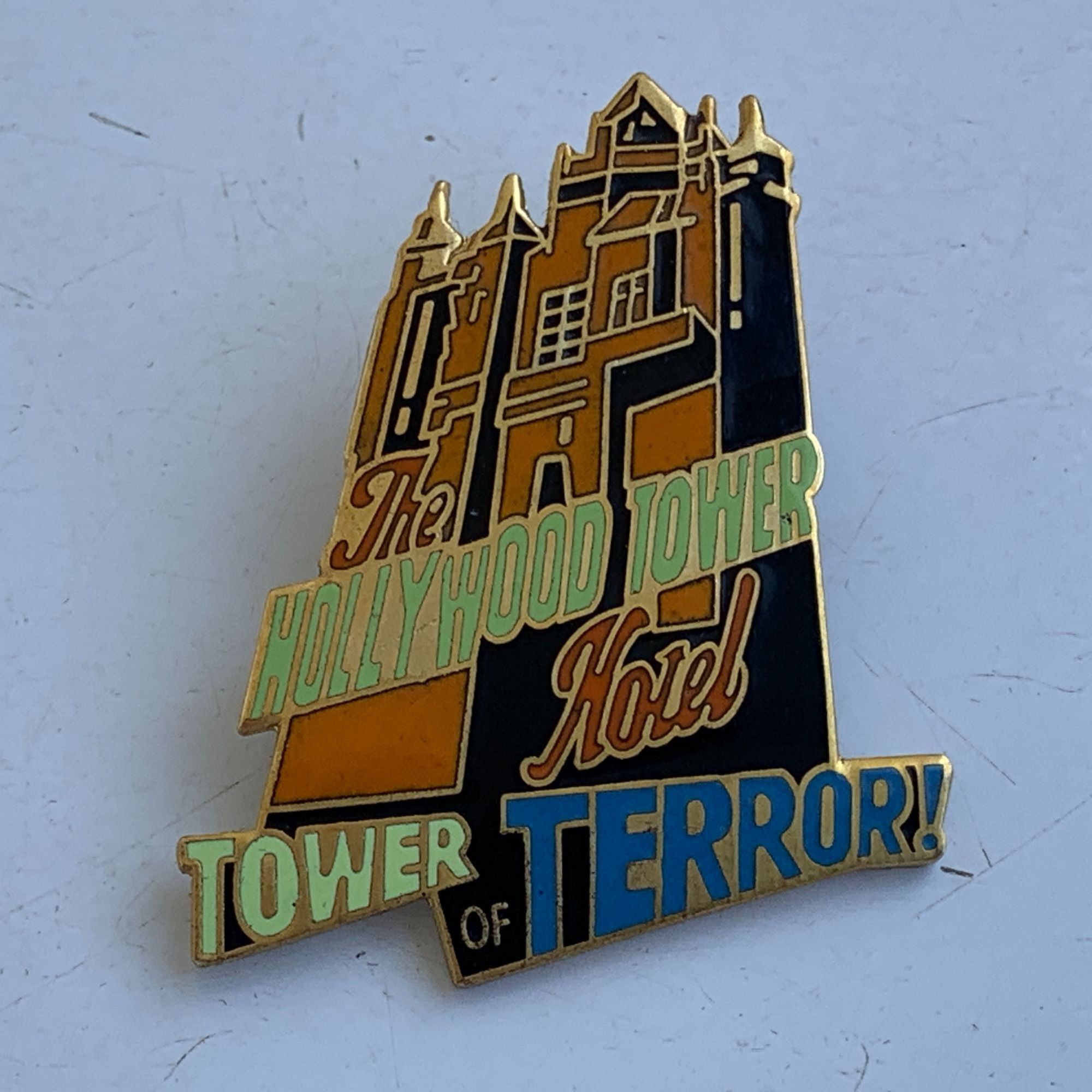 Disney Disney Hollywood Tower Hotel - B Movie Collectible Pin From Size ONE SIZE - 5 Thumbnail