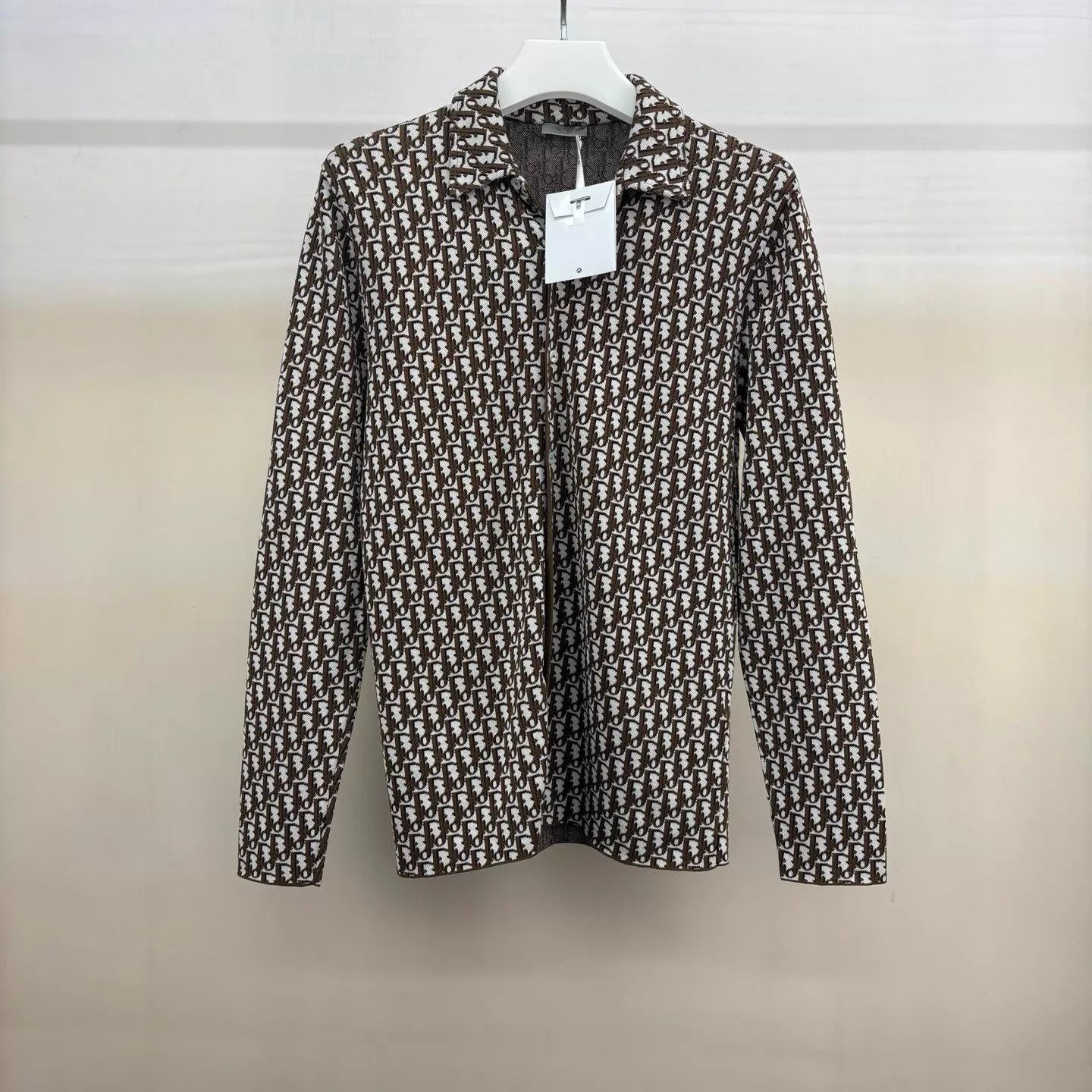 Dior Dior All-Over Logo Long-Sleeve Shirt XL New with Tags Size XL / US 12-14 / IT 48-50 - 1 Thumbnail