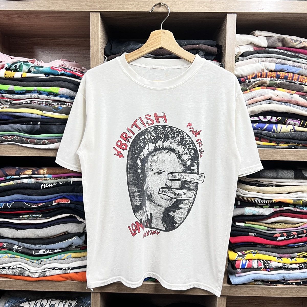 Band Tees VTG BRITISH PUNK SKI SKA TEE Size US L / EU 52-54 / 3 - 2 Thumbnail