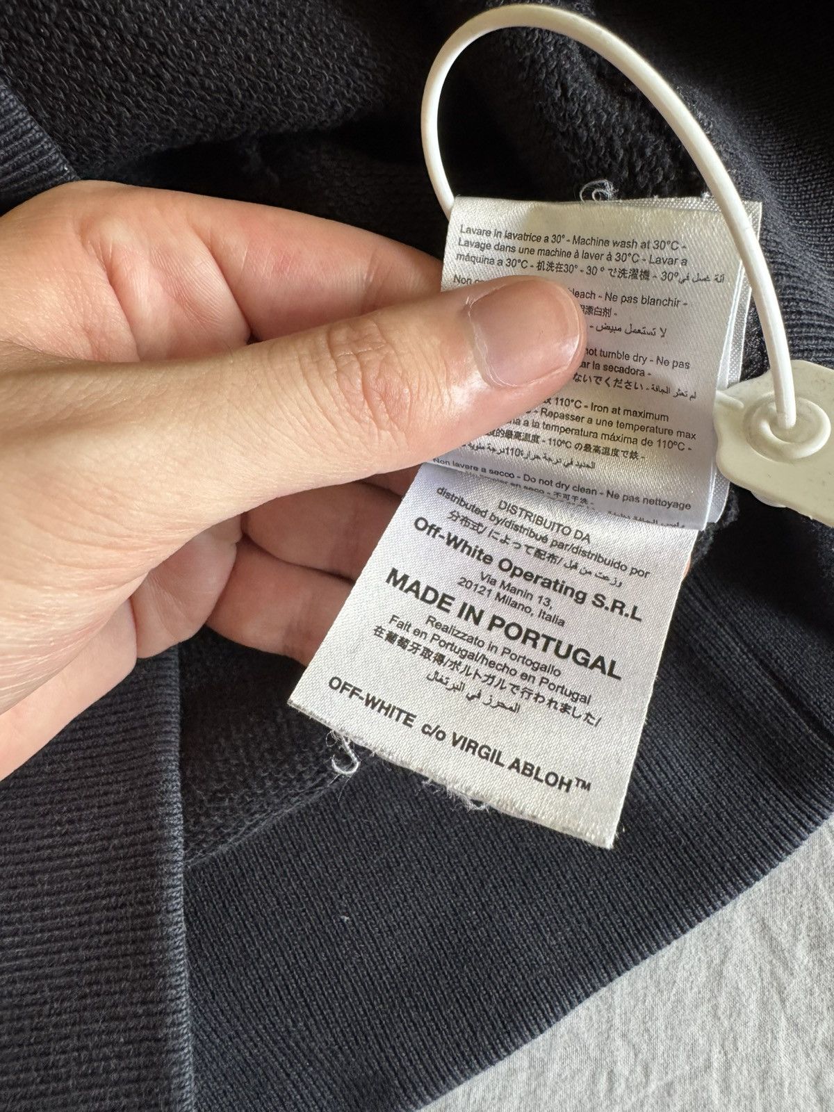 Off-White Off-White Caravaggio Hoodie Size US XS / EU 42 / 0 - 9 Thumbnail