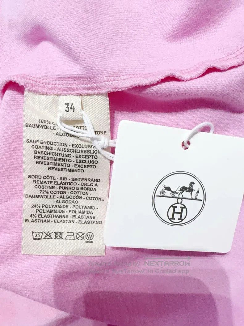 Hermes Hermes Pig Nose Short Sleeve Size XXS / US 00 / IT 34 - 4 Thumbnail