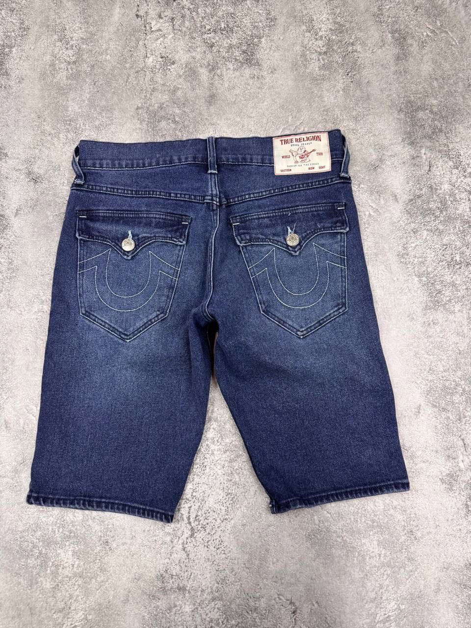 True Religion True Religion Ricky Relaxed Straight Denim Shorts Men Blue Size US 30 / EU 46 - 6 Thumbnail