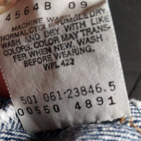 Levi's Vintage Clothing Vintage Levi's 550 Denim Blue Jeans 29x32 Size US 29 - 8 Thumbnail