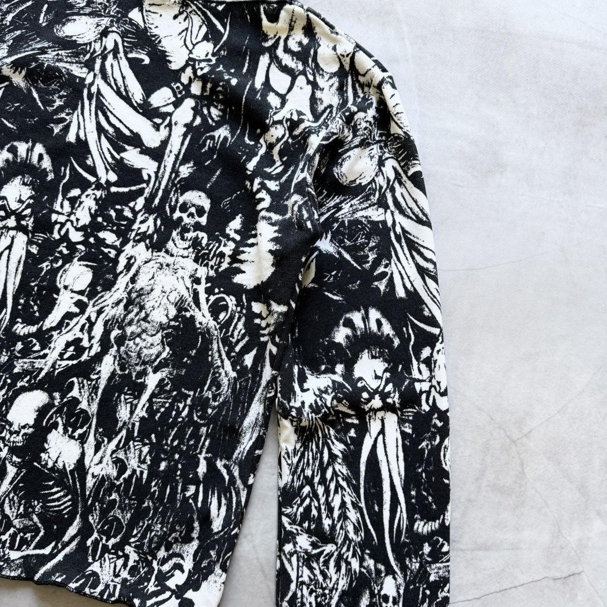 Hysteric Glamour × Undercover Archive Skeleton Long Sleeve T Shirt Hysteric Glamour Style Size S / US 4 / IT 40 - 3 Thumbnail