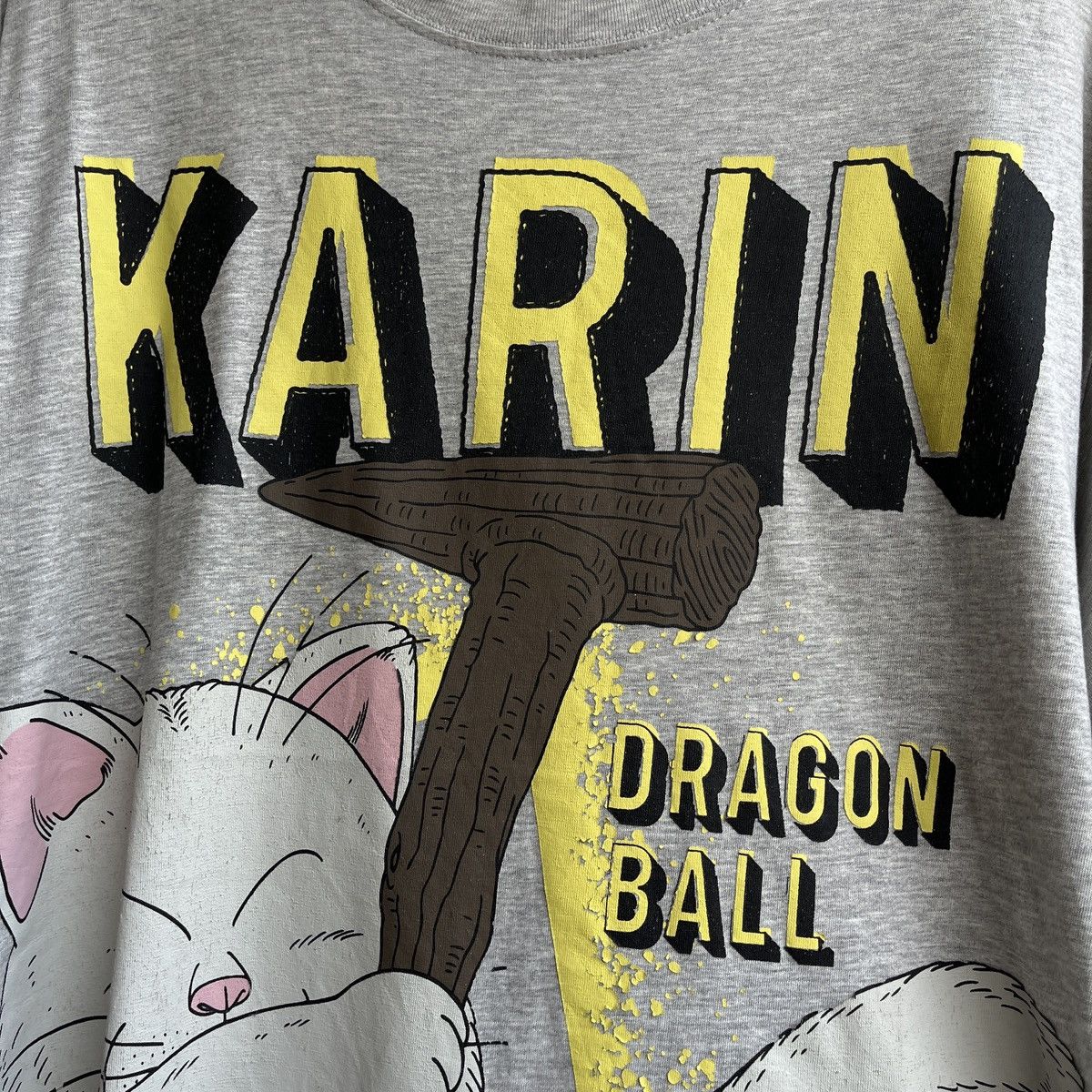 Anime Dragonball Karin Big Printed Japan Anime TShirt Size US XL / EU 56 / 4 - 8 Thumbnail