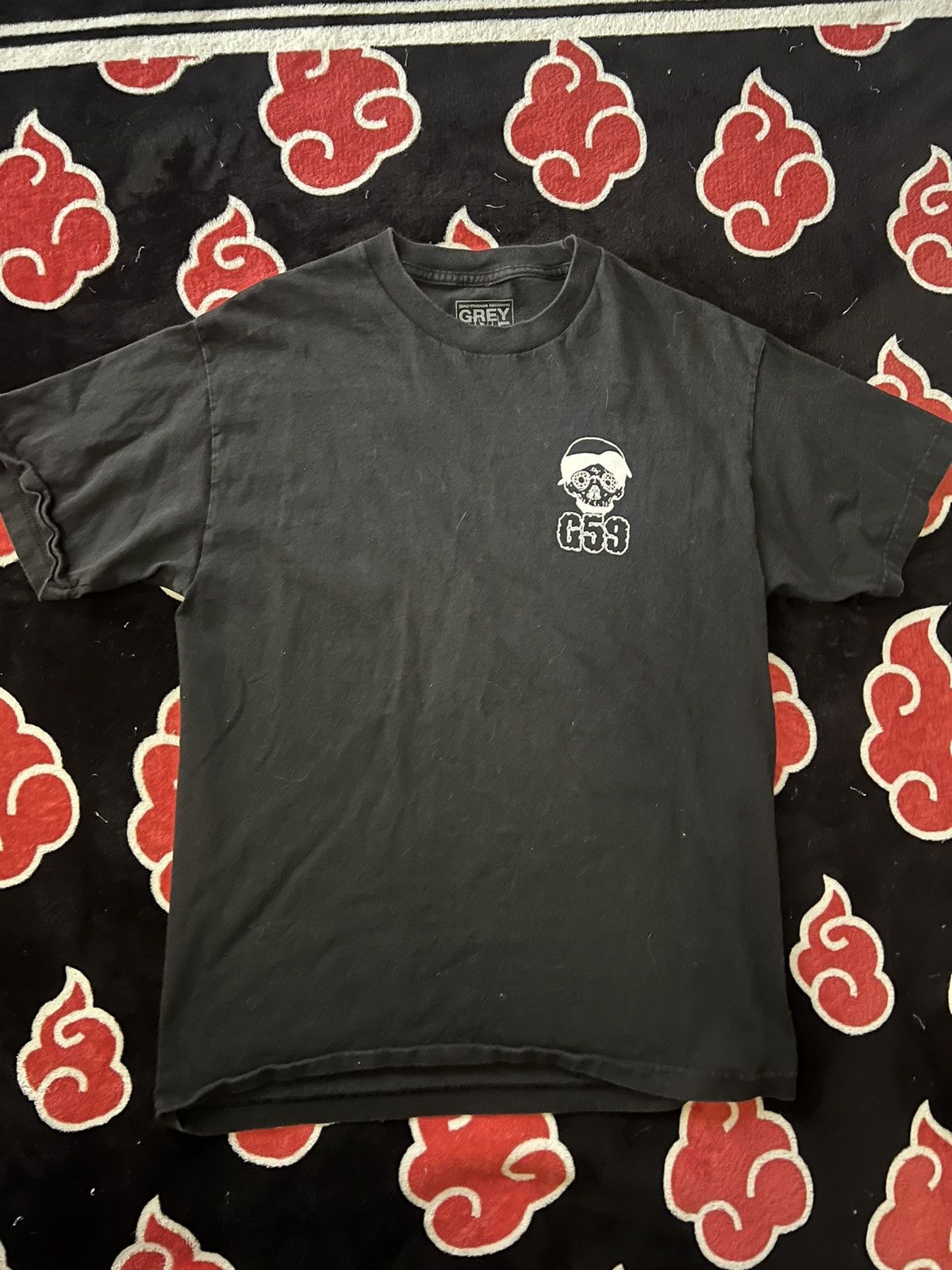 image of G59 Records Og G59 Skull Tee in Black, Men's (Size Medium)