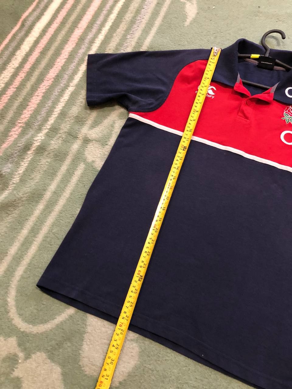 Canterbury of New Zealand Vintage Polo Canterbury blue logo O2 T-shirt Y2K Size US L / EU 52-54 / 3 - 8 Thumbnail