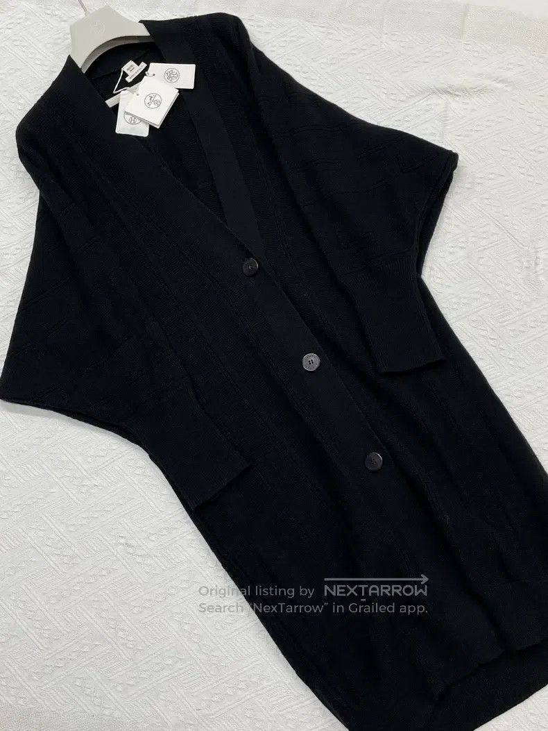 Hermes Hermes Black Faux Fur Cashmere Overcoat Size XXS / US 00 / IT 34 - 1 Thumbnail