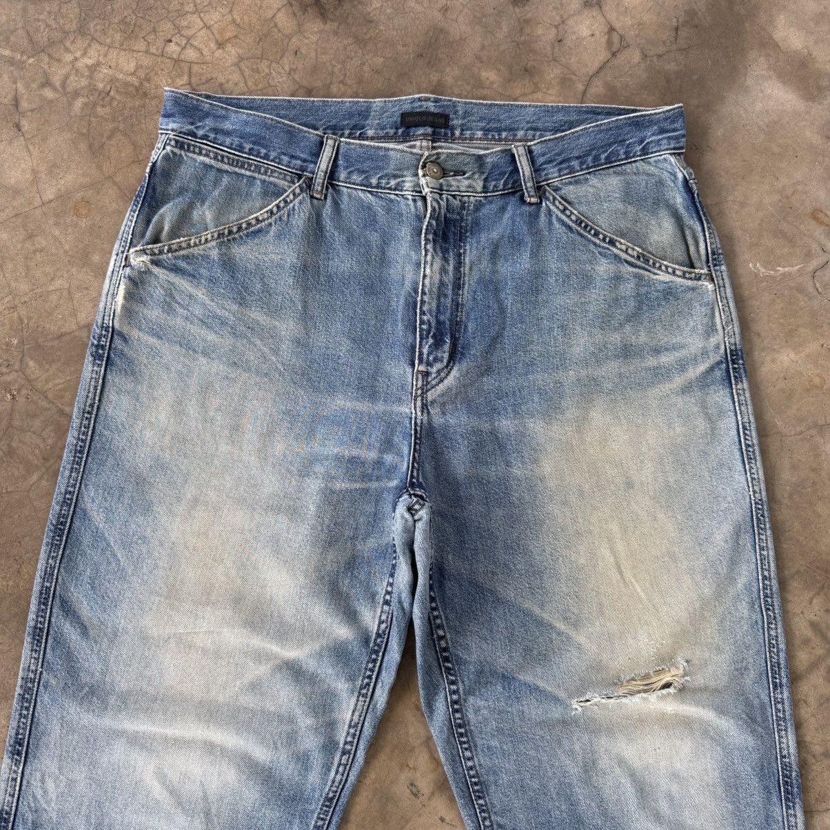 Japanese Brand W38 Vintage Japanese Mud Washer Faded Rusty Denim Jean Pants Size US 38 / EU 54 - 2 Thumbnail