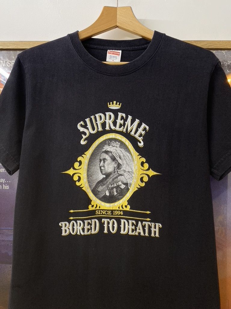 Supreme FW2010 Supreme Bored To Death Graphic Tee Size US M / EU 48-50 / 2 - 5 Thumbnail