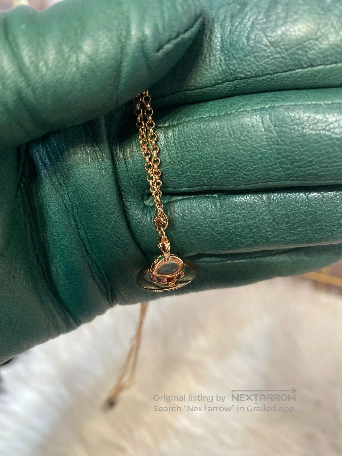 Vivienne Westwood Vivienne Westwood Small Rose Gold Orb Necklace. Size ONE SIZE - 2 Thumbnail