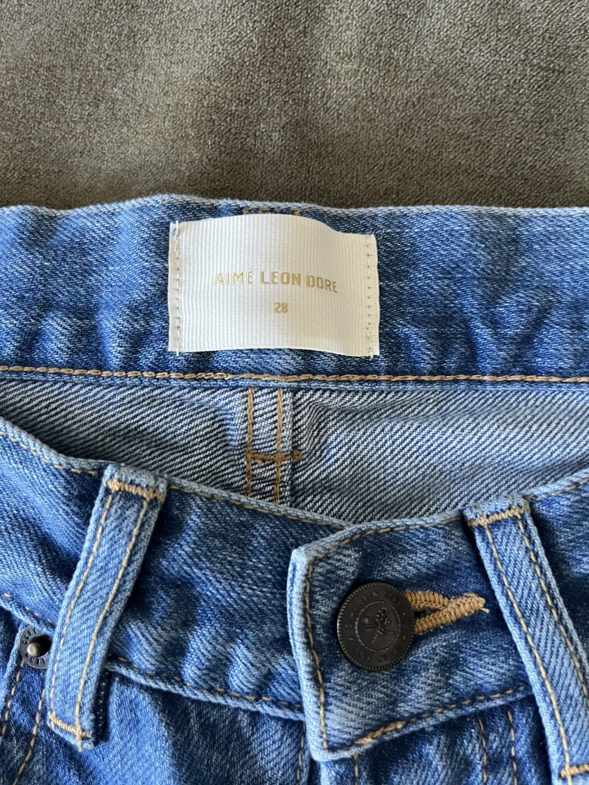 Aime Leon Dore Japanese Selvedge 5-Pocket Denim Size US 28 / EU 44 - 3 Thumbnail