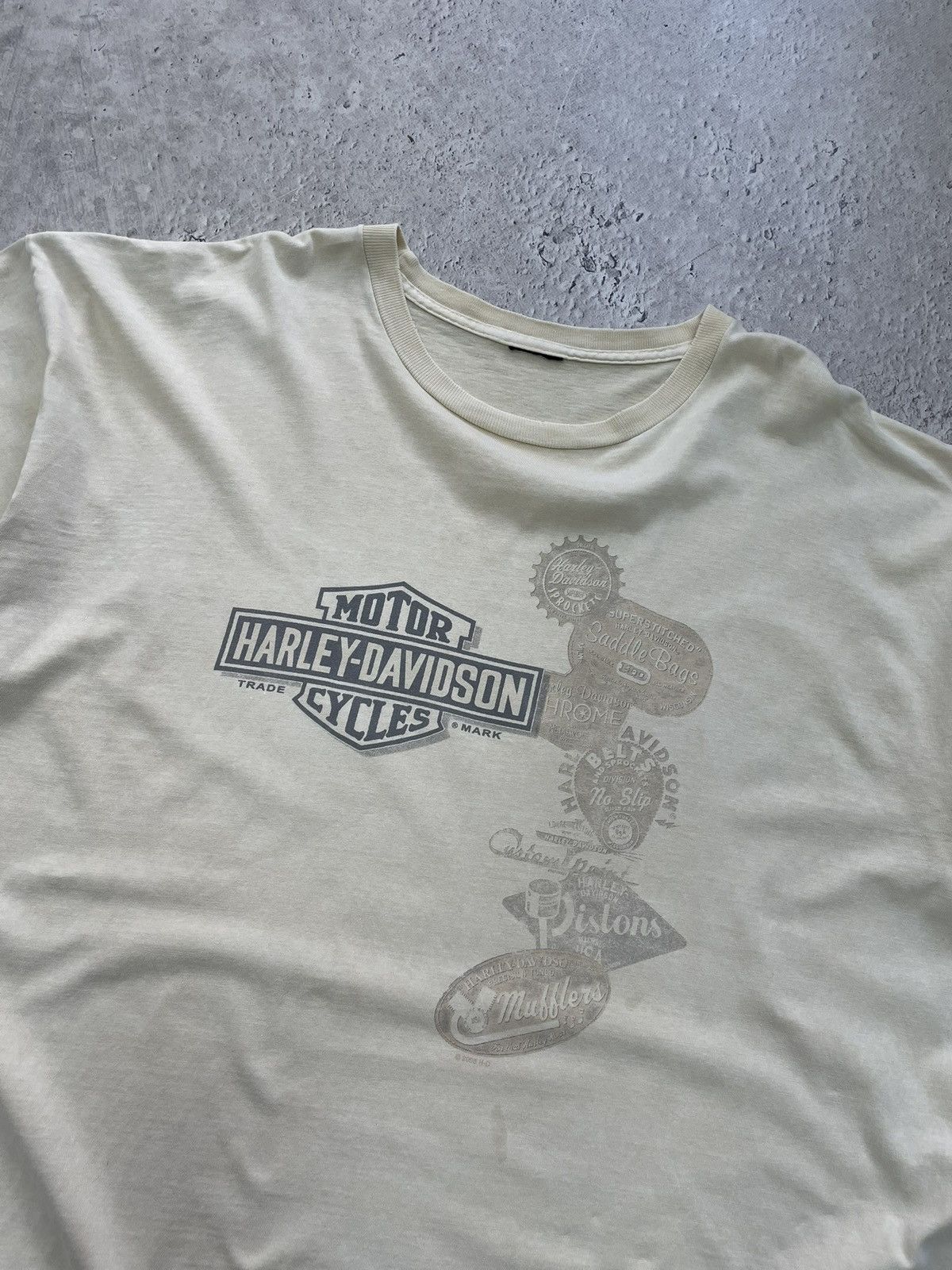 Harley Davidson Vintage 90s Harley Davidson 3d emblem single stitch t shirt Size US XL / EU 56 / 4 - 2 Thumbnail