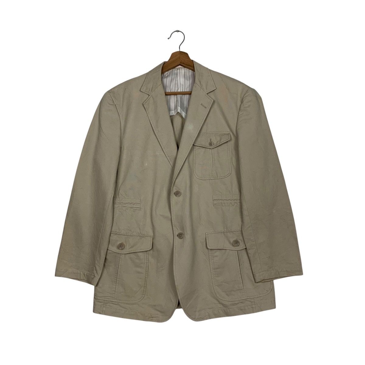 Gianni Valentino Vintage GIANNI VALENTINO Casual Jacket #2679-C120 Size US M / EU 48-50 / 2 - 1 Thumbnail