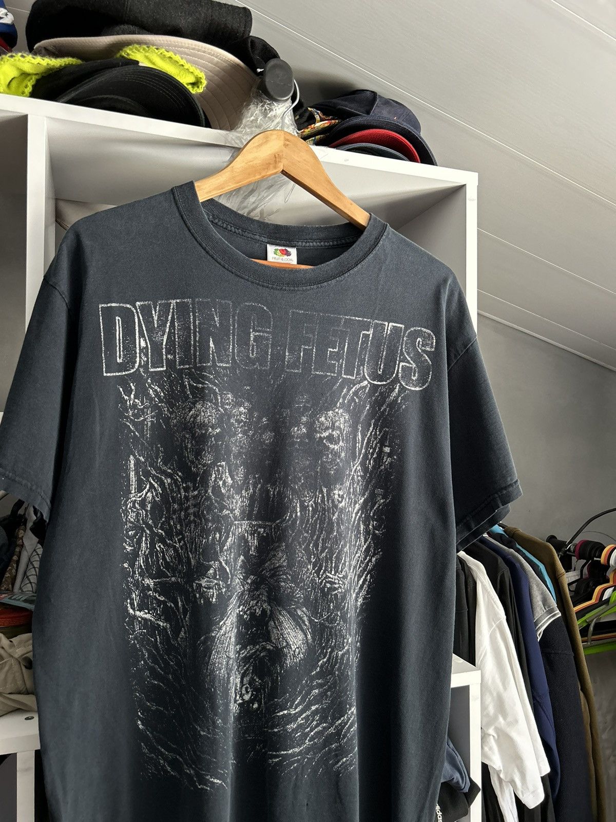 Vintage Vintage Dying Fetus 2000s t shirt Size US XL / EU 56 / 4 - 3 Thumbnail