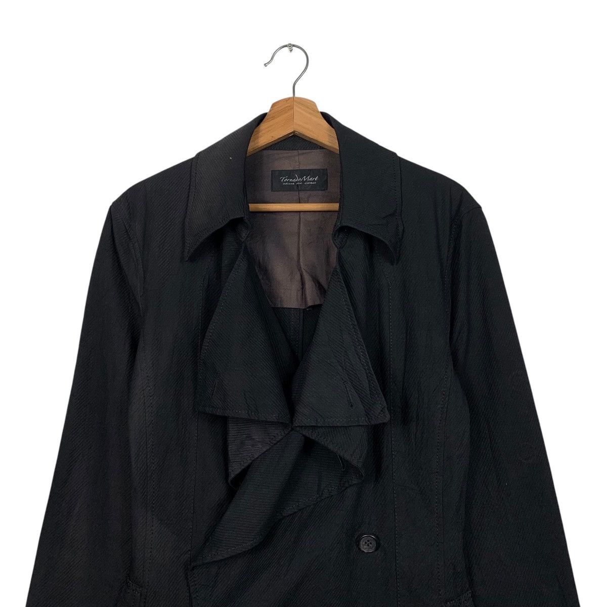 Tornado Mart Tornado Mart Double Breasted Trench Coat Size US M / EU 48-50 / 2 - 2 Thumbnail