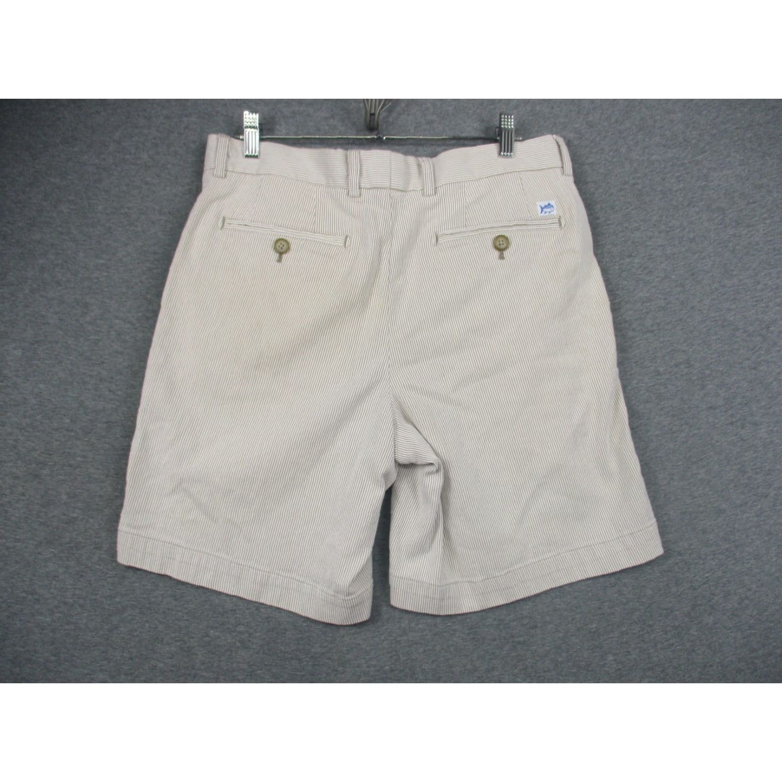 Southern Tide VINTAGE Southern Tide Shorts Men's 32 Gulf Skipjack Khaki Striped Size US 32 / EU 48 - 7 Thumbnail