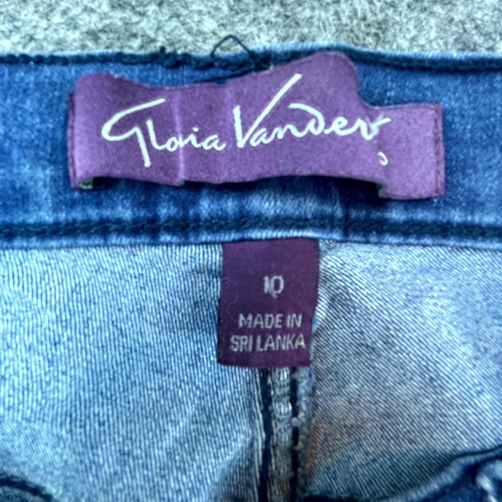 Gloria Vanderbilt Gloria Vanderbilt Jeans Women 10 Y2K Boho Embroider Straight Size 30" / US 8 / IT 44 - 9 Thumbnail