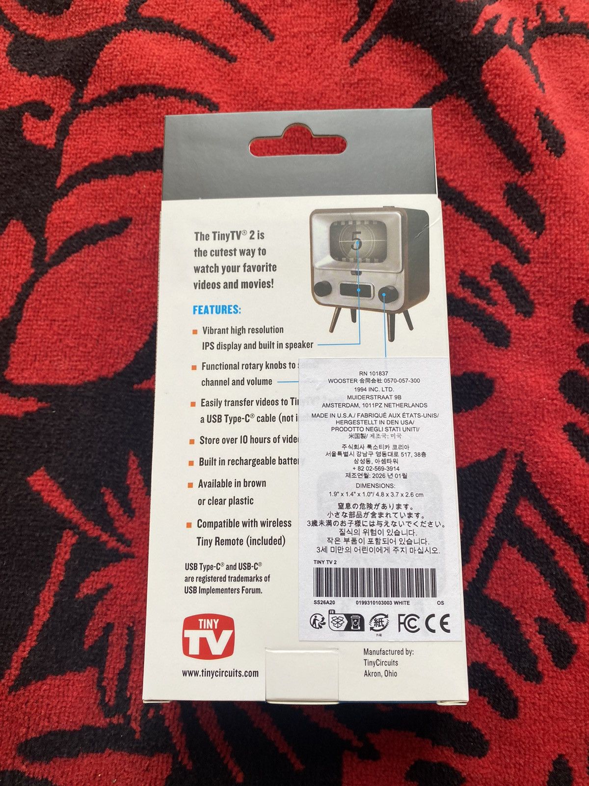 Supreme Supreme Tiny TV 2 Size ONE SIZE - 2 Thumbnail