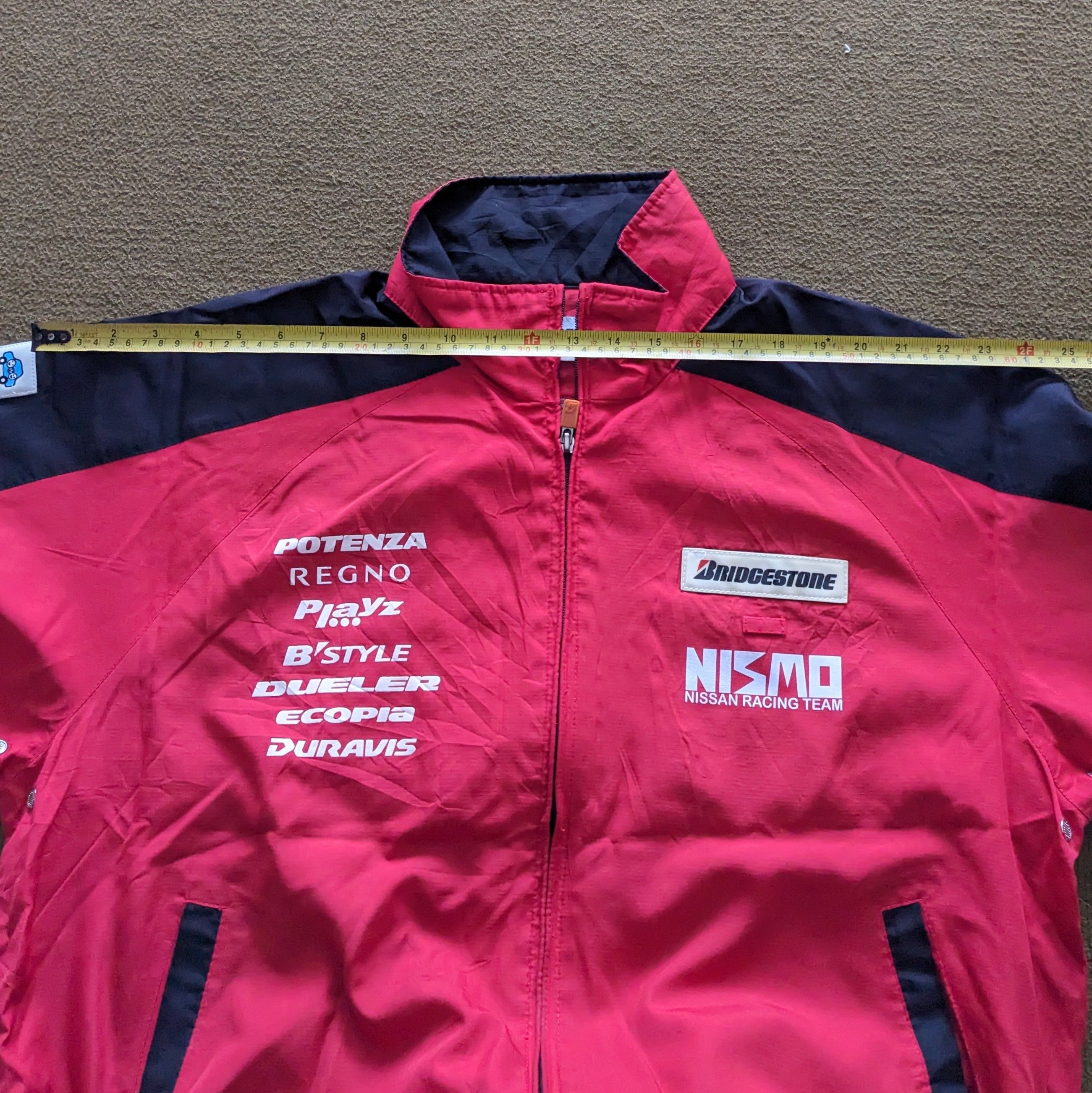 Vintage Vintage BRIDGESTONE NISMO NISSAN Racing Team Custom Jacket Size US L / EU 52-54 / 3 - 6 Thumbnail