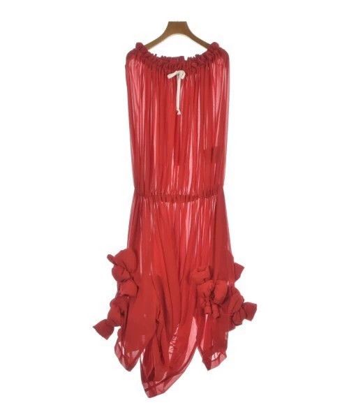 Comme des Garcons Comme des Garcons Red retro perspective design dress Size S / US 4 / IT 40 - 1 Thumbnail