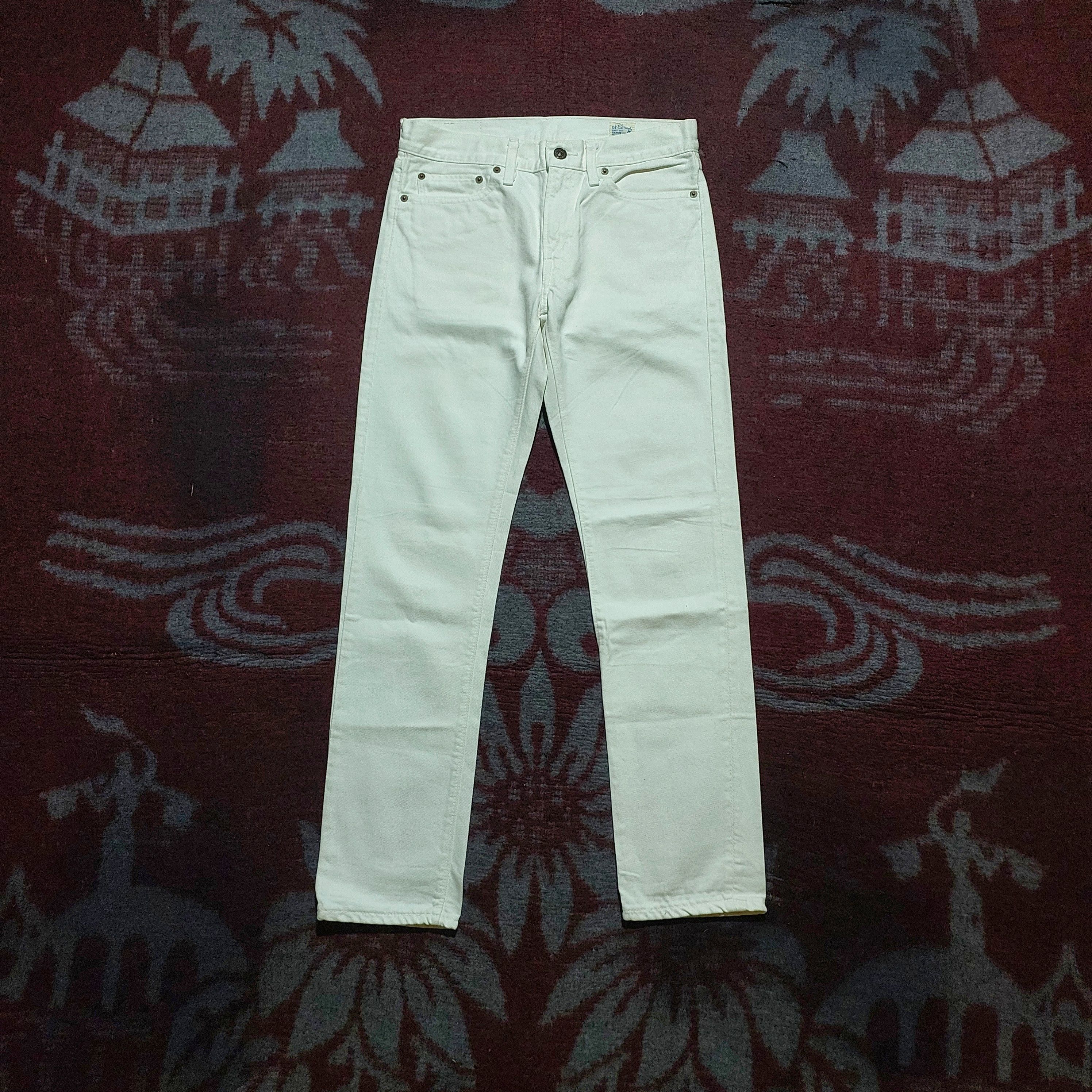 Orslow Orslow Japan white slim fit jeans Size US 30 / EU 46 - 1 Thumbnail