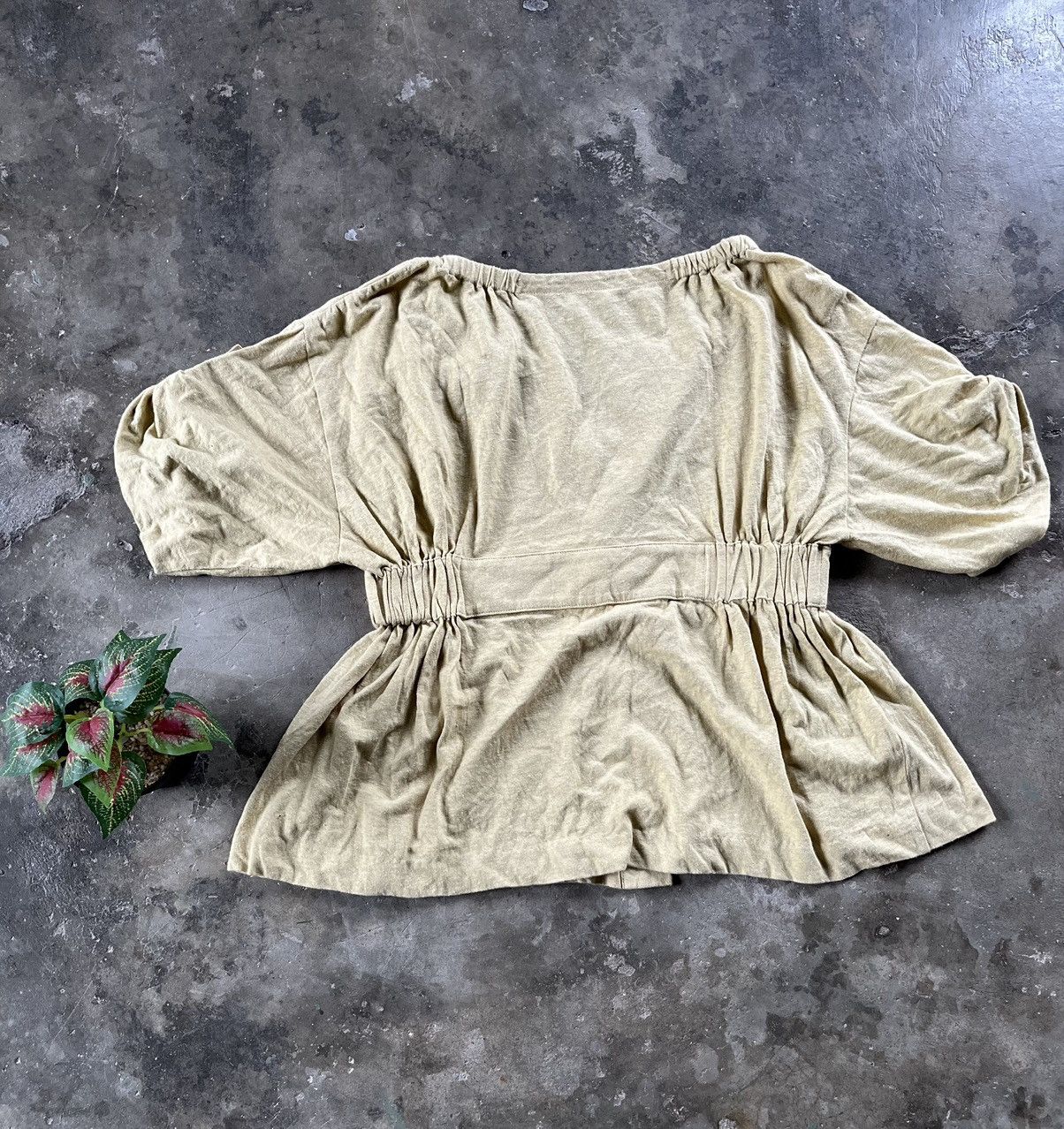 Issey Miyake × Japanese Brand × Ne-Net ⚡️STEALS⚡️Ne-Net Issey Miyake Crop Blouse Animal Logo Japan Size M / US 6-8 / IT 42-44 - 2 Thumbnail