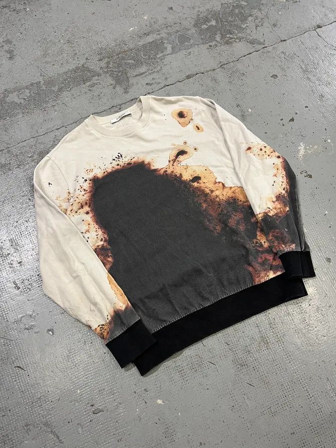 Givenchy AW2015 Givenchy Volcano Deconstructed Sweater by Riccardo Tisci Size US L / EU 52-54 / 3 - 5 Thumbnail