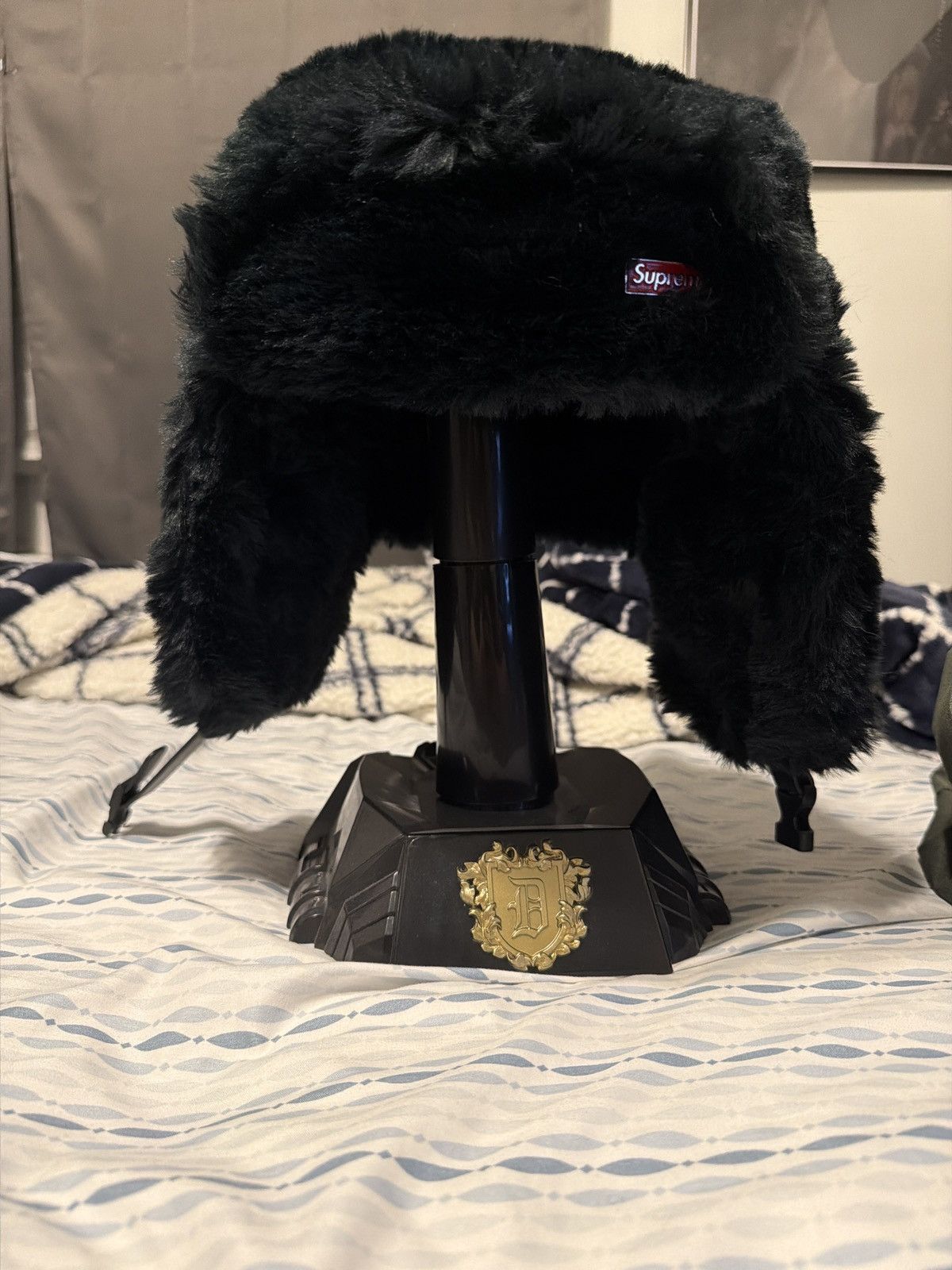 Supreme Supreme Ushanka Hat (BLACK) | Grailed