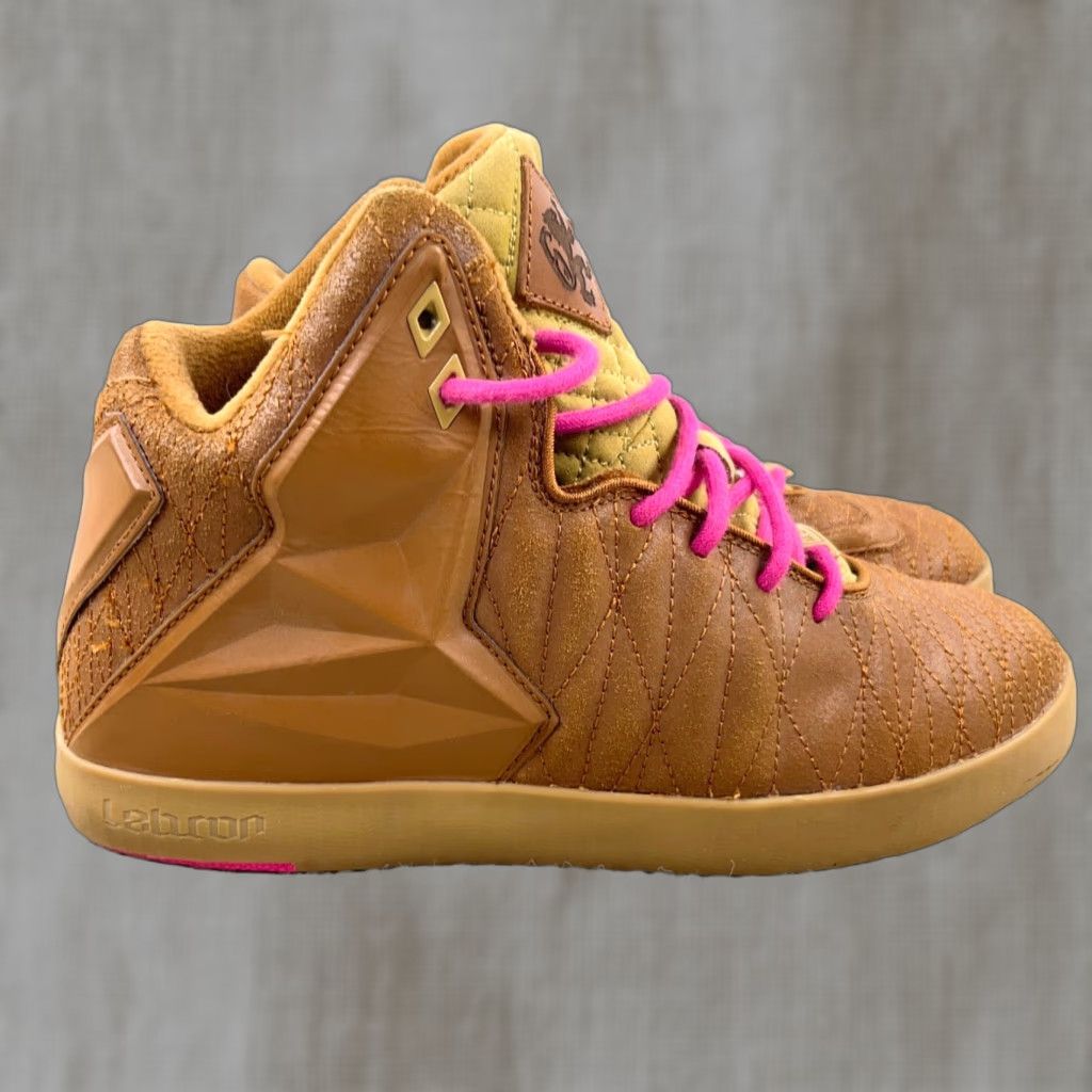 Nike Nike LeBron Xi NSW Lifestyle Hazelnut 616766-200 High Top Sneakers Size 7 Size US L / EU 52-54 / 3 - 1 Thumbnail