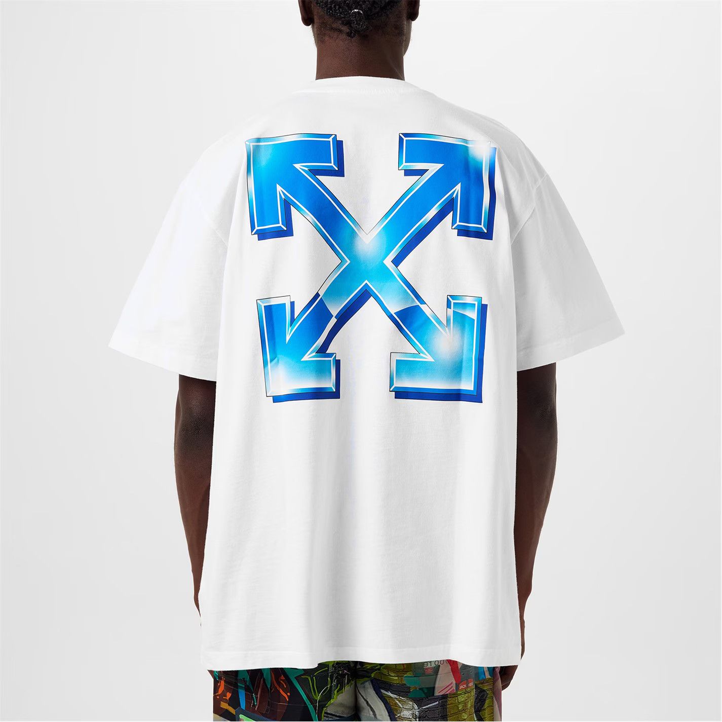 Off-White o1g2r1mq0226 Metal Arrow T-Shirt In White Size US XXS / EU 40 - 6 Thumbnail
