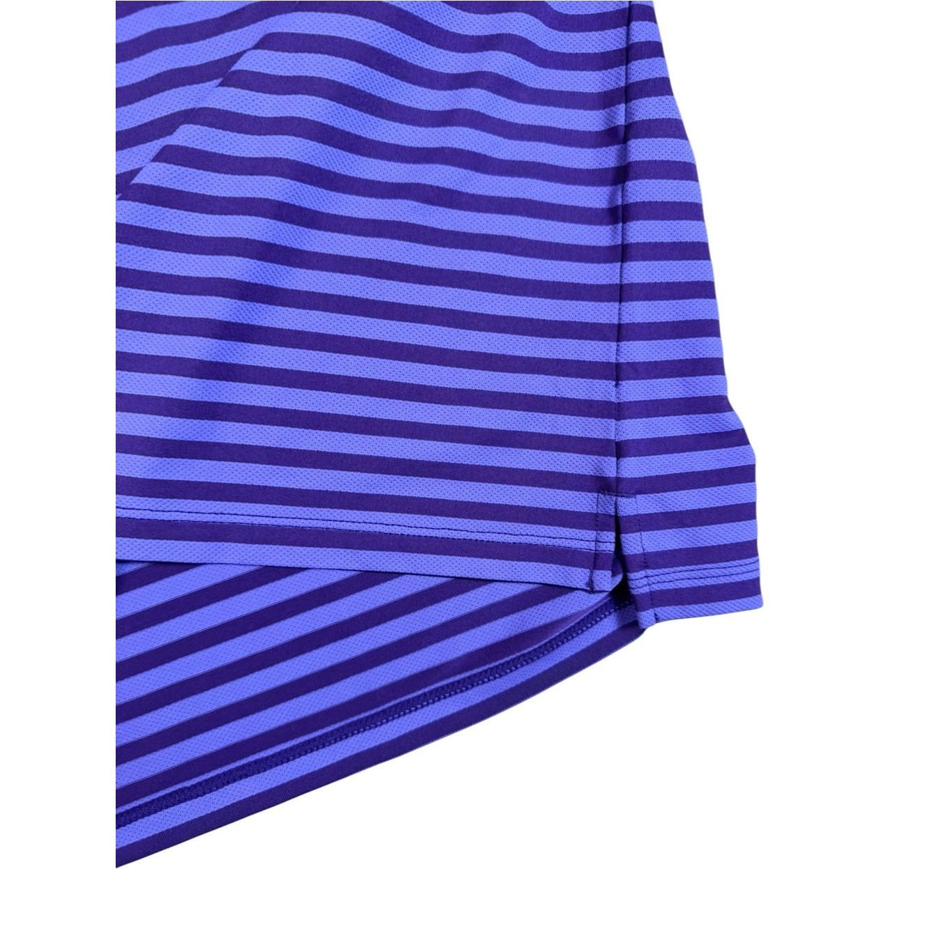 G/FORE G/FORE Midsummer Perforated Stripe Tech Jersey Polo Top Siz Size US XL / EU 56 / 4 - 5 Thumbnail