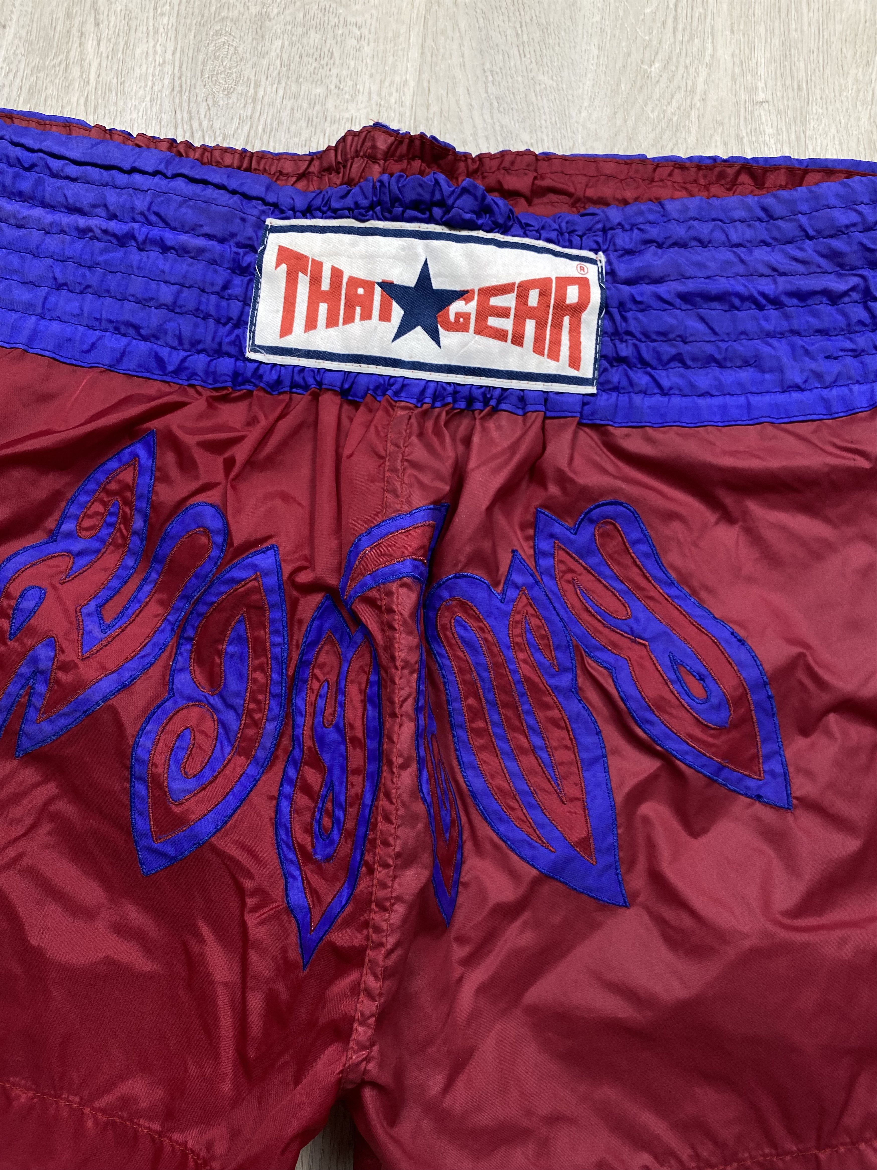 Twins Muay Thai Boxing 90s Vintage Shorts Big Logo Y2K MMA Size US 34 / EU 50 - 3 Thumbnail