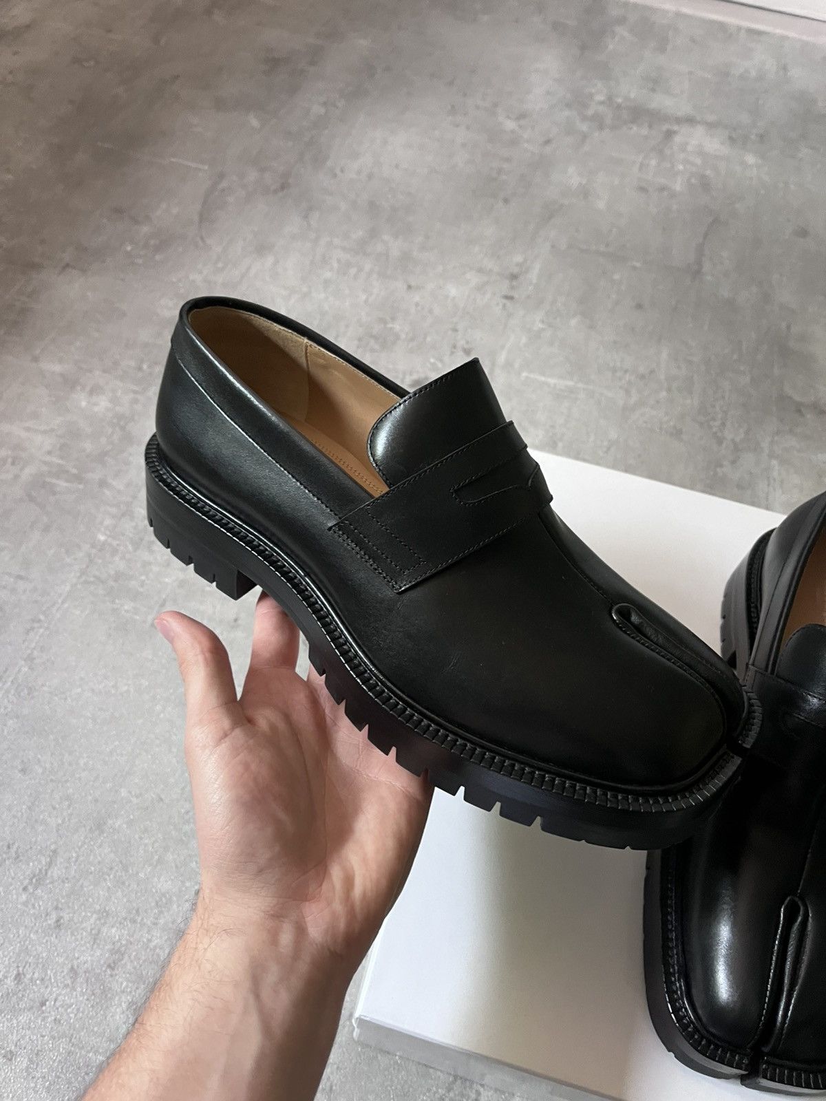 Maison Margiela Maison Margiela tabi loafers leather black Size US 9 / EU 42 - 3 Thumbnail