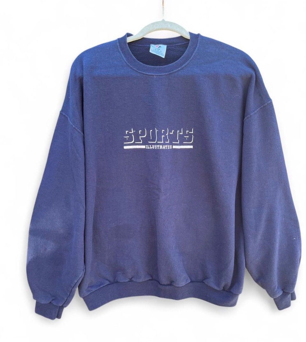 Jerzees Vintage Sports Illustrated Sweatshirt Navy Jerzees xl Size US XL / EU 56 / 4 - 1 Thumbnail