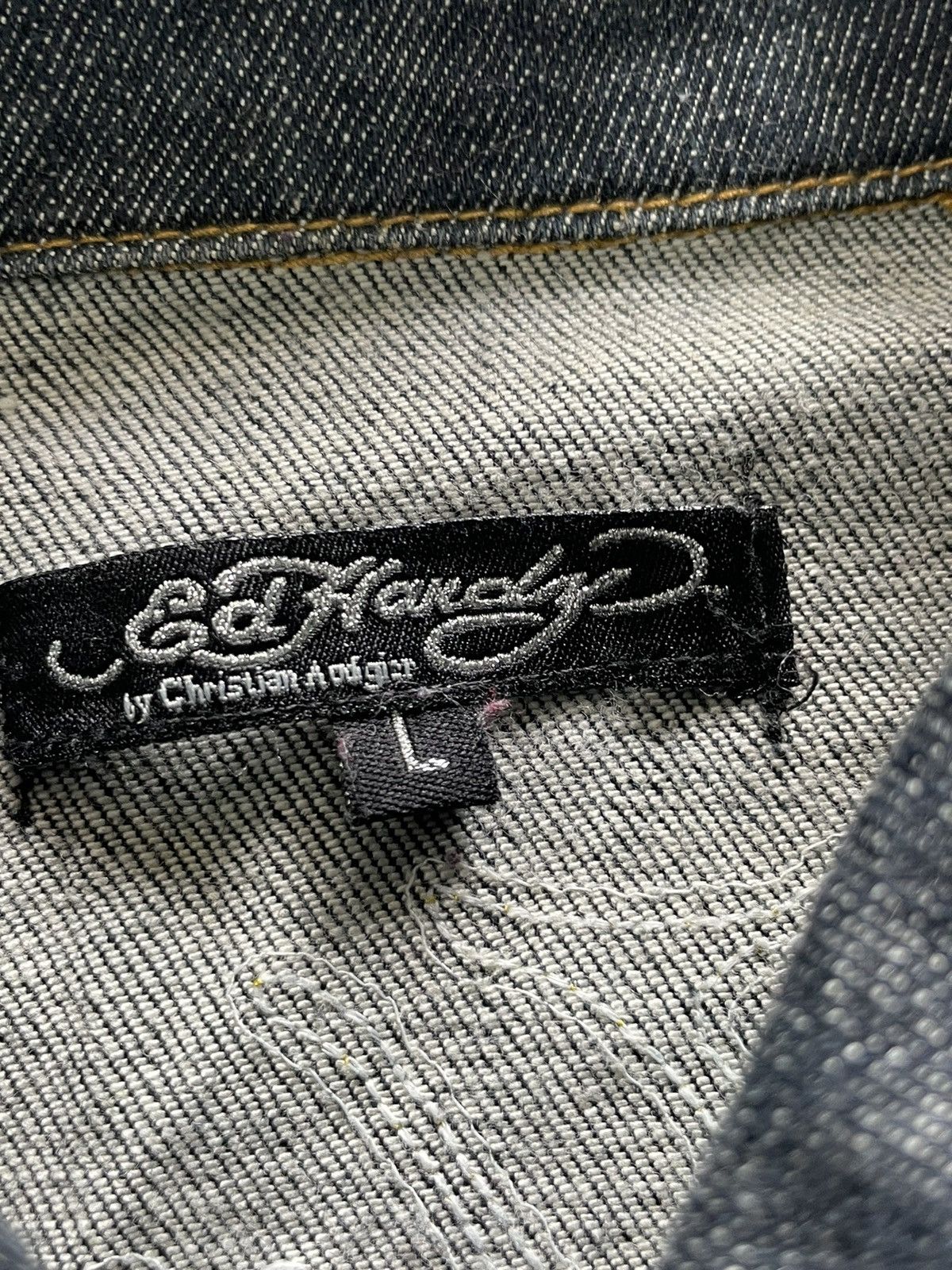 Ed Hardy Ed Hardy Christian Audiger Denim Jacket Size M / US 6-8 / IT 42-44 - 14 Thumbnail
