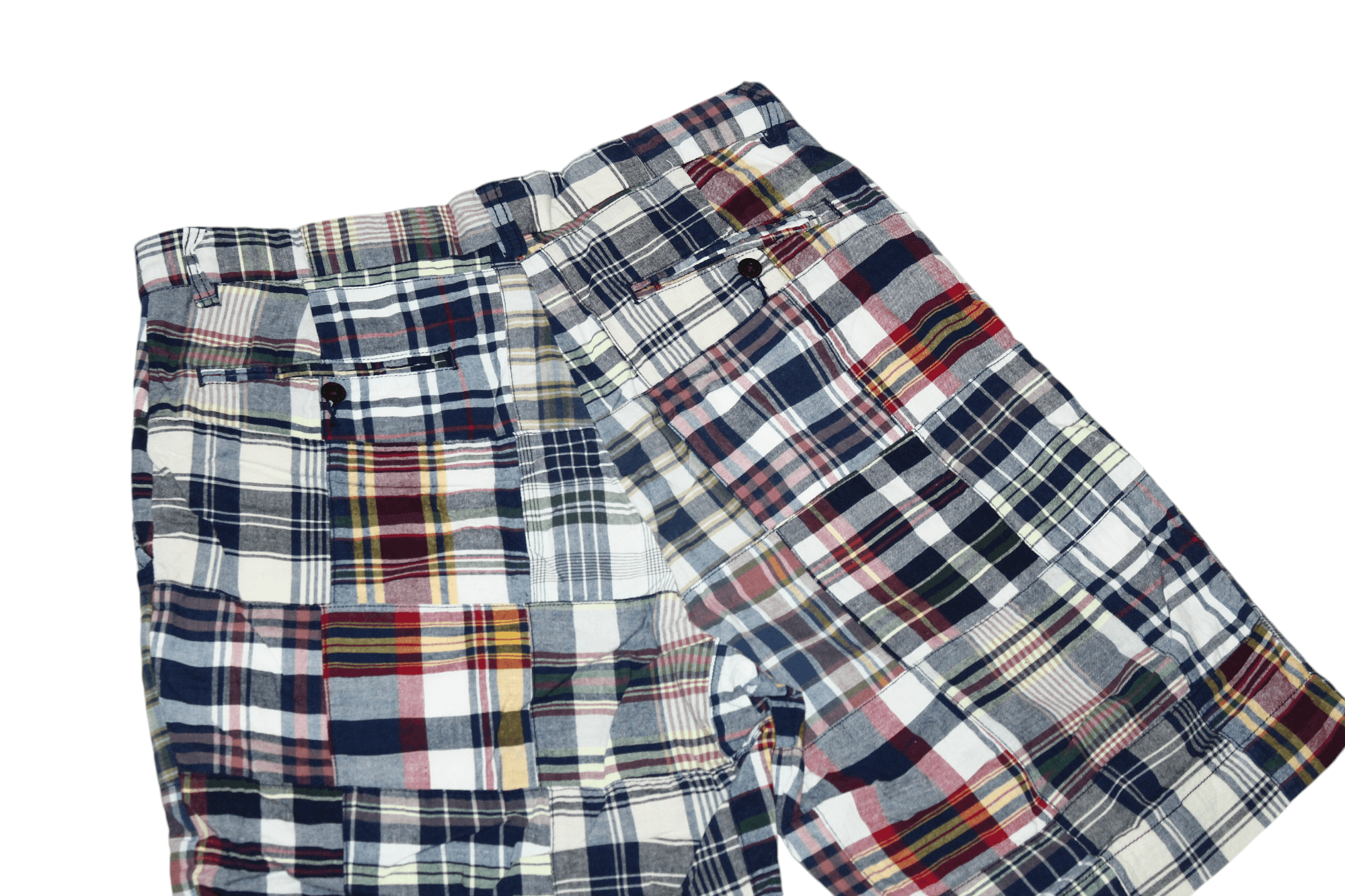 Polo Ralph Lauren Vtg Polo Ralph Lauren Indian Madras Patchwork Shorts Size US 32 / EU 48 - 5 Thumbnail