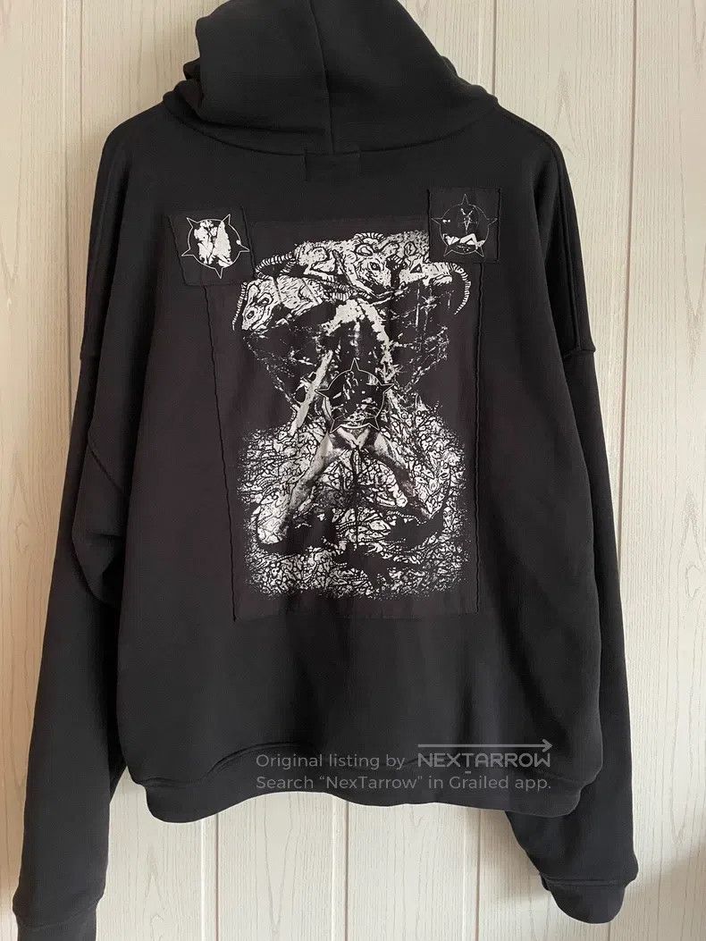 Enfants Riches Deprimes Enfants Riches Deprimes Heaven Burning Zip-Up Hoodie Size US M / EU 48-50 / 2 - 2 Thumbnail