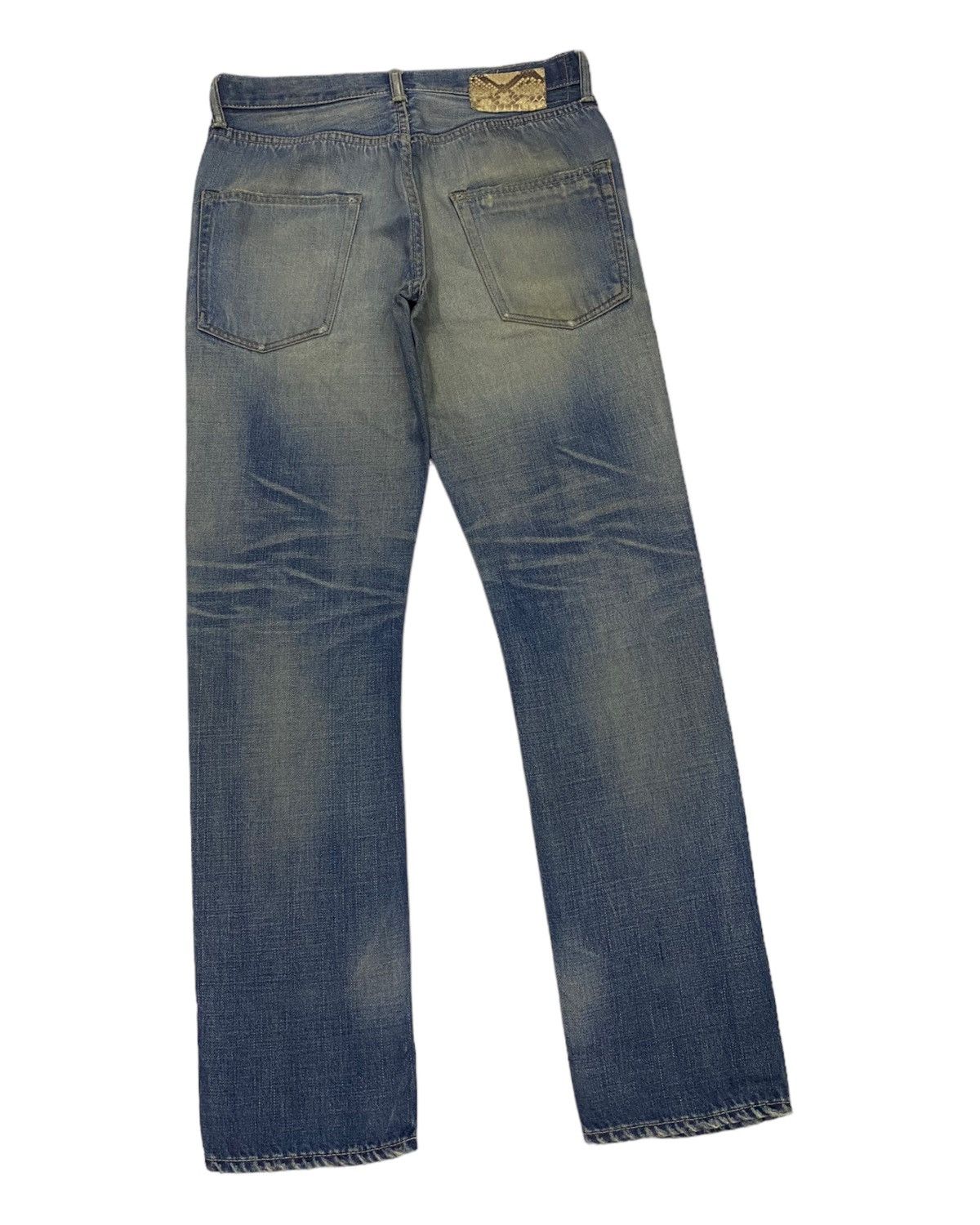 Visvim VISVIM 03D3 DISTRESSED DAMAGE DENIM JEANS Size US 31 - 4 Thumbnail