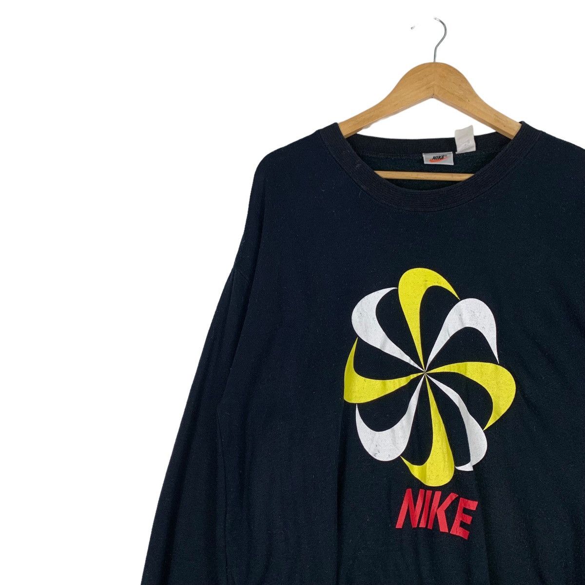 Nike NIKE Silver Tag Fan Big Logo Crewneck Sweatshirt #1175-C54 Size US M / EU 48-50 / 2 - 6 Thumbnail