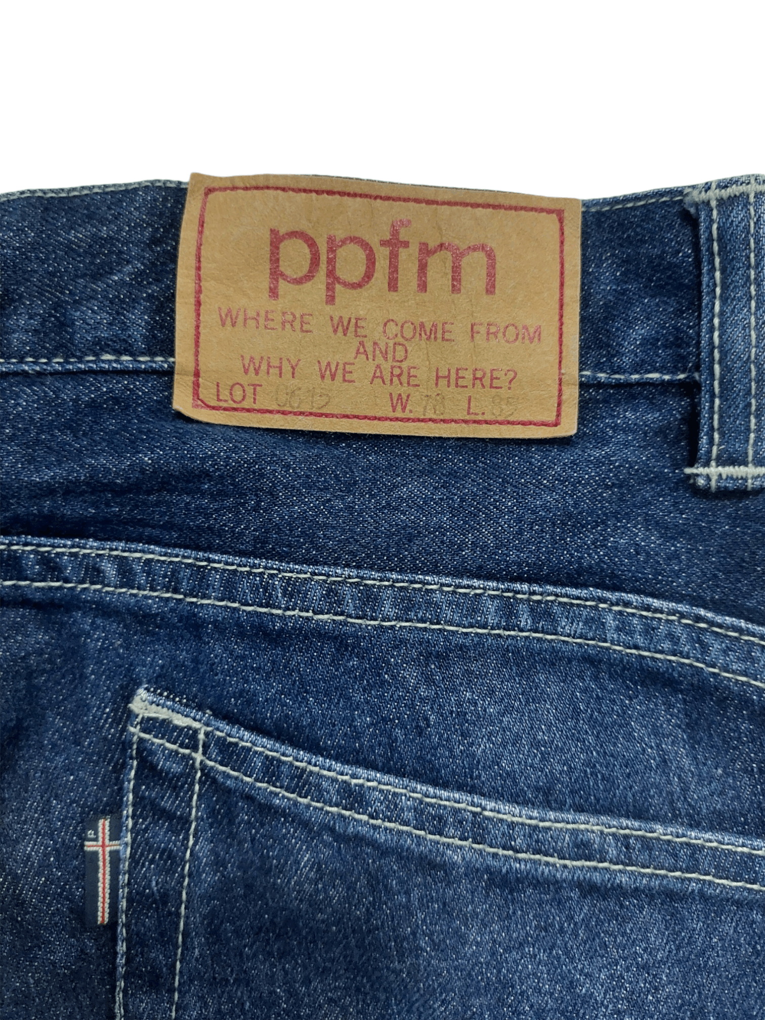 PPFM PPFM Distressed Denim Jeans Size US 28 / EU 44 - 16 Thumbnail