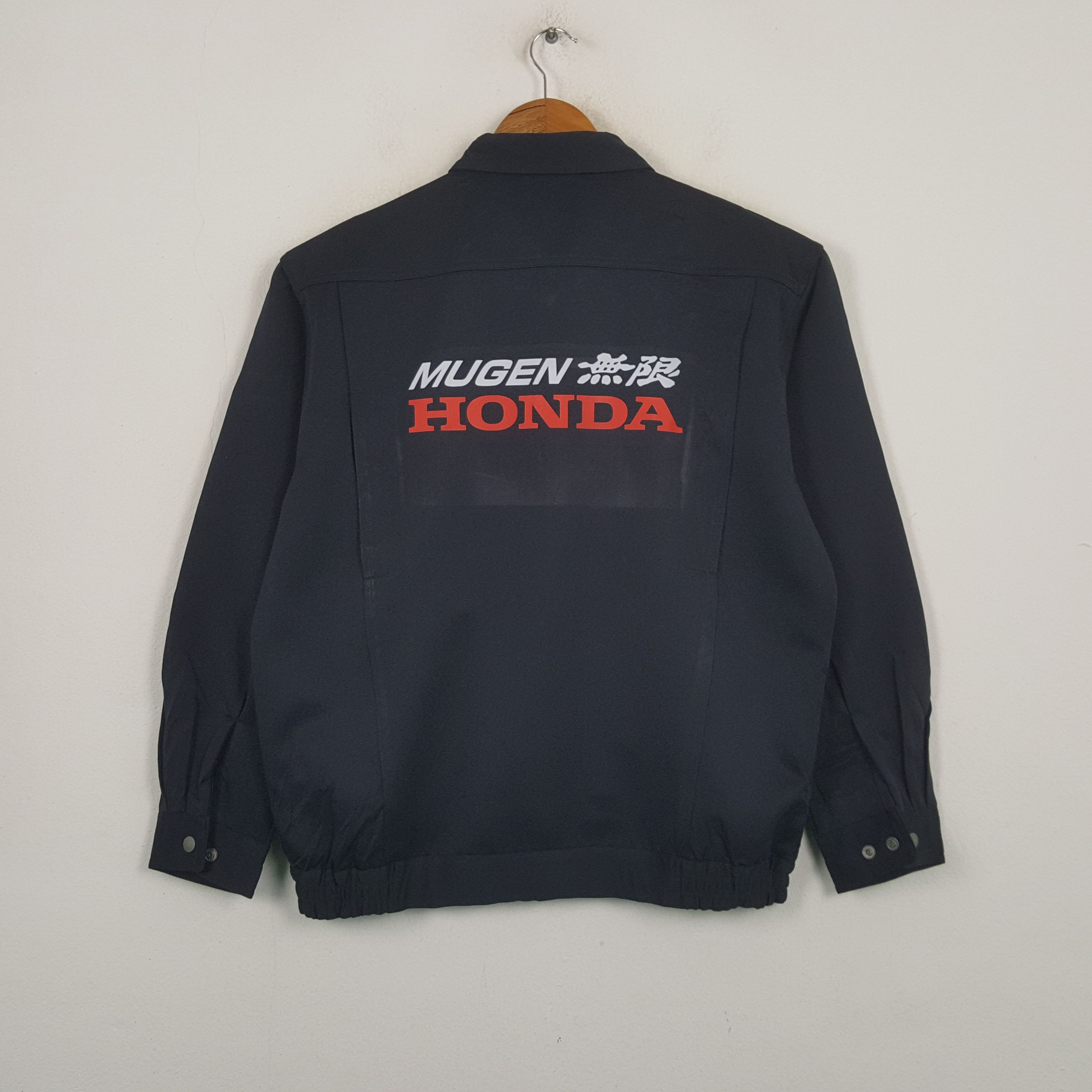 Formula 1 Vintage Mugen Honda Japanese Racing Custom Jacket RR15 Size US L / EU 52-54 / 3 - 1 Thumbnail