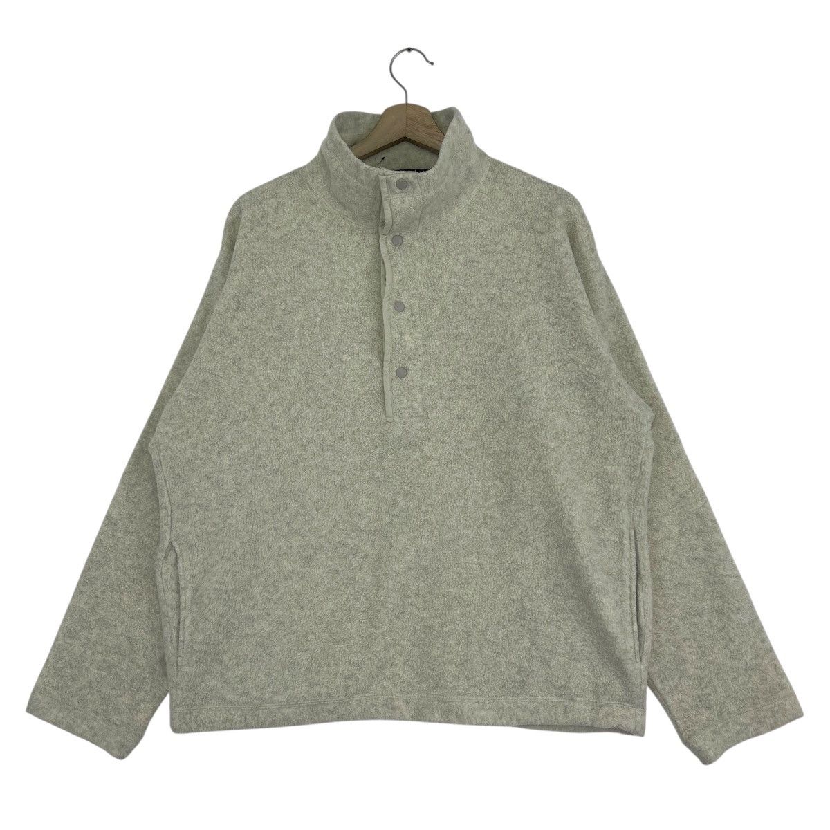 The North Face × Vintage 90’s North Face Armadilla Half Button Fleece Size US L / EU 52-54 / 3 - 1 Thumbnail