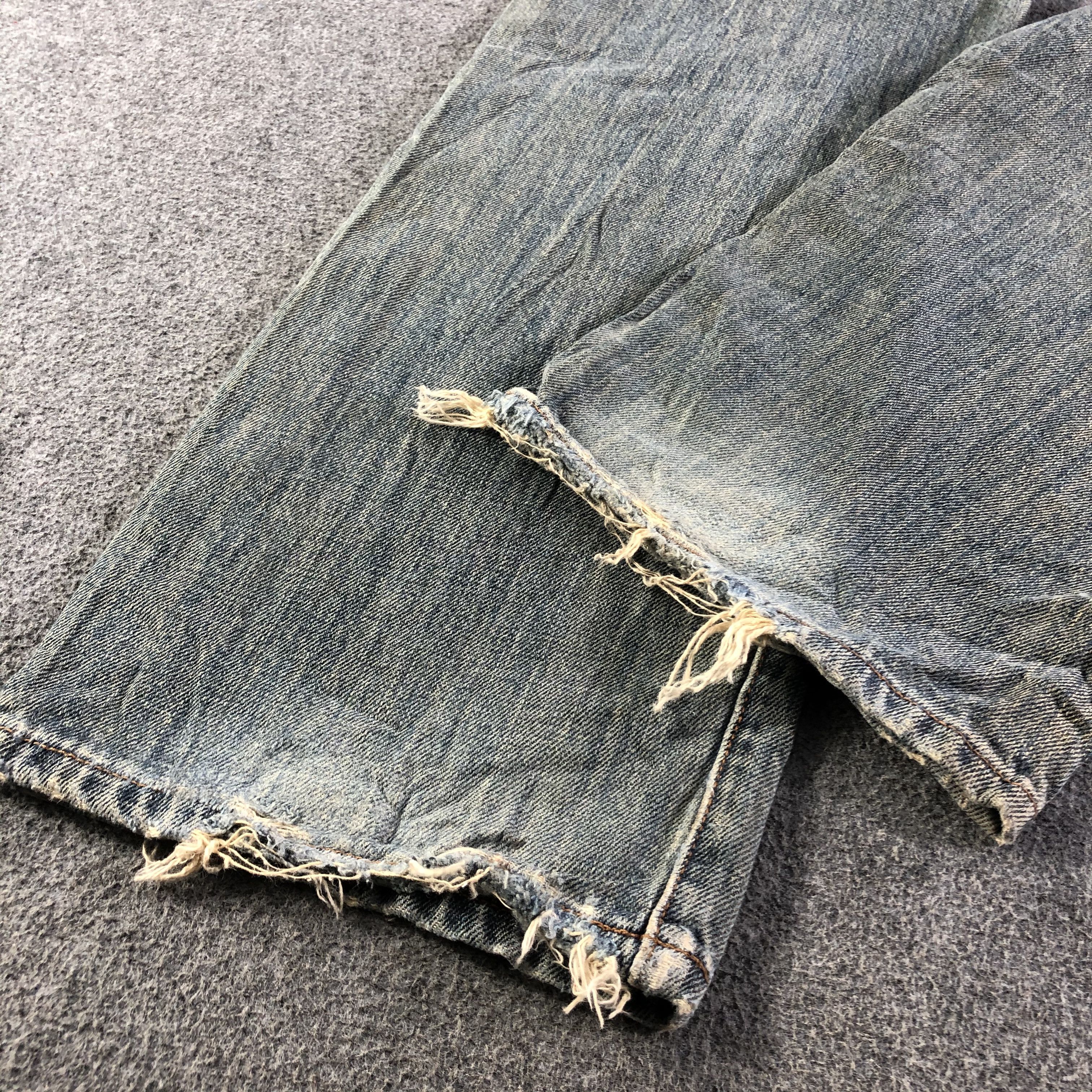Vintage Vintage Gold Rush Rally Jeans-J4580 Size US 33 - 6 Thumbnail