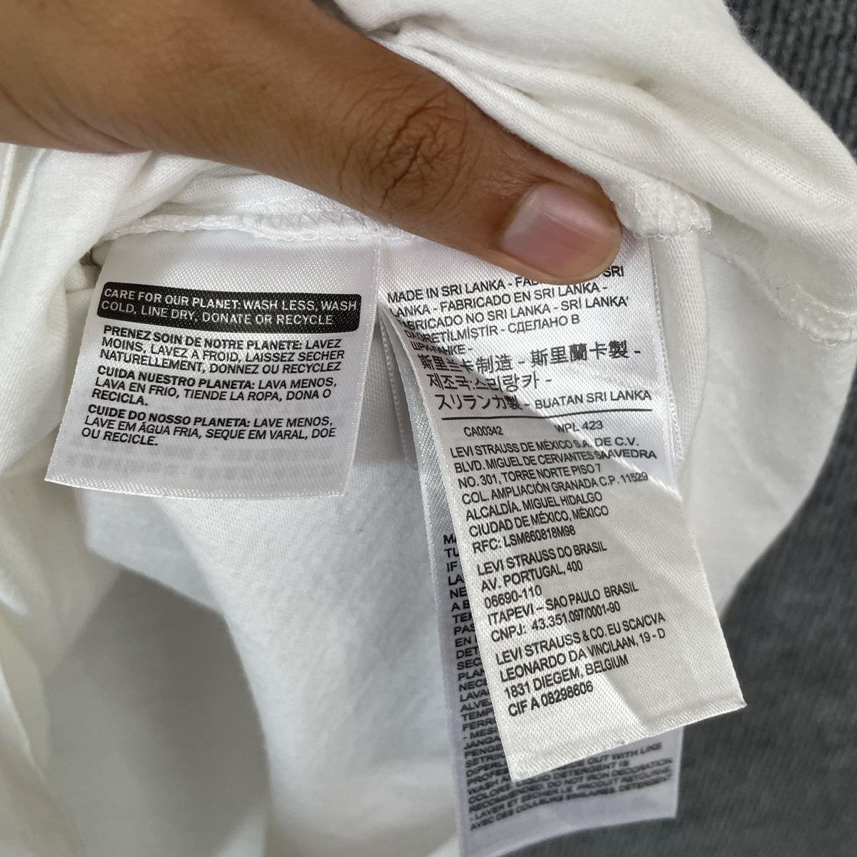 Levi's Levis OG Big Logo T Shirt Size US L / EU 52-54 / 3 - 4 Thumbnail