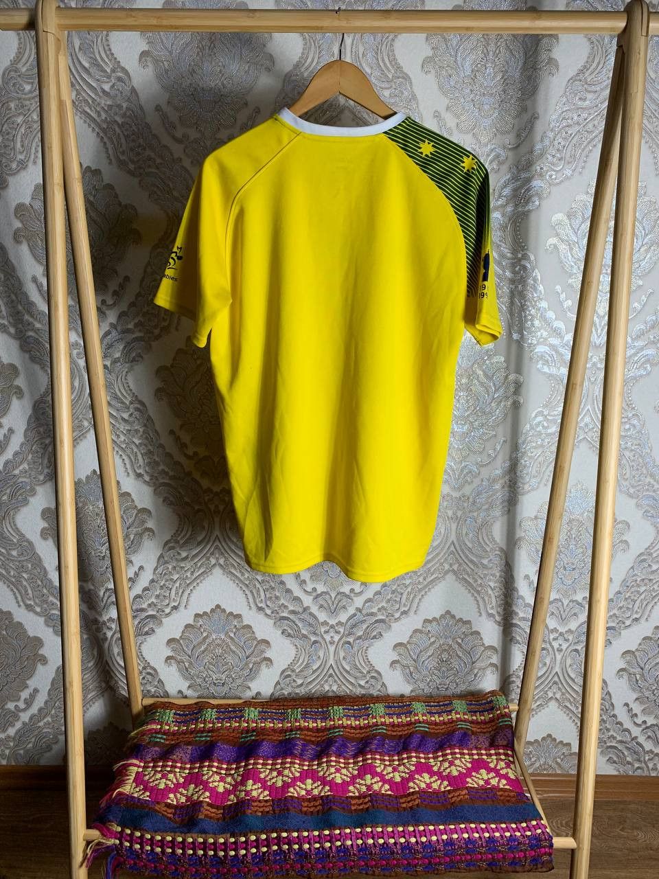 Canterbury of New Zealand Vintage Asics Australia Rugby Jersey Retro 2015 Y2K 90s Size US M / EU 48-50 / 2 - 10 Thumbnail