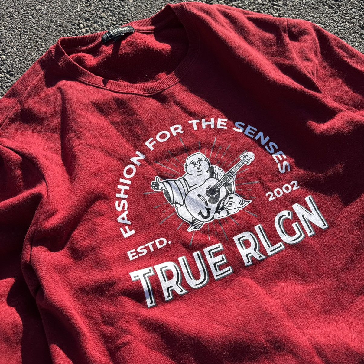 True Religion vintage true religion sweatshirt budda big logo 2002 Size US L / EU 52-54 / 3 - 2 Thumbnail