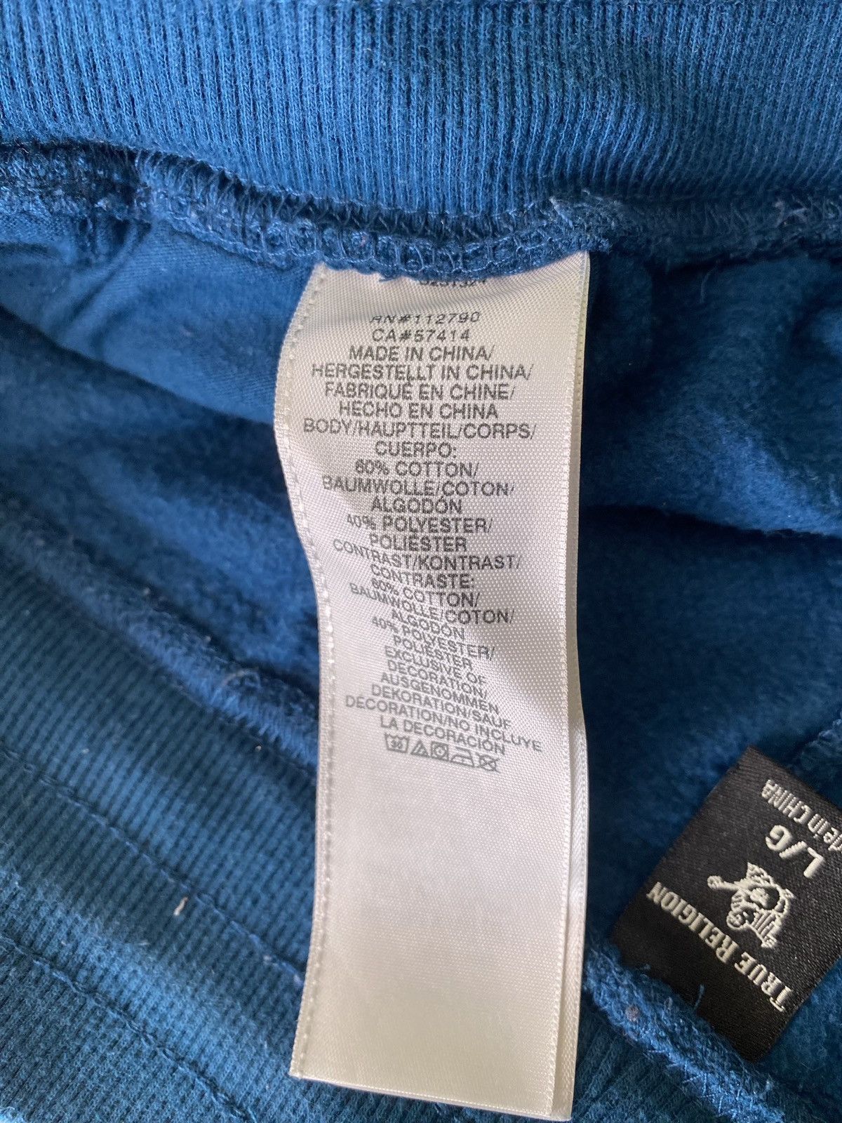 True Religion Tru Religion Core Joggers Size US 34 / EU 50 - 6 Thumbnail
