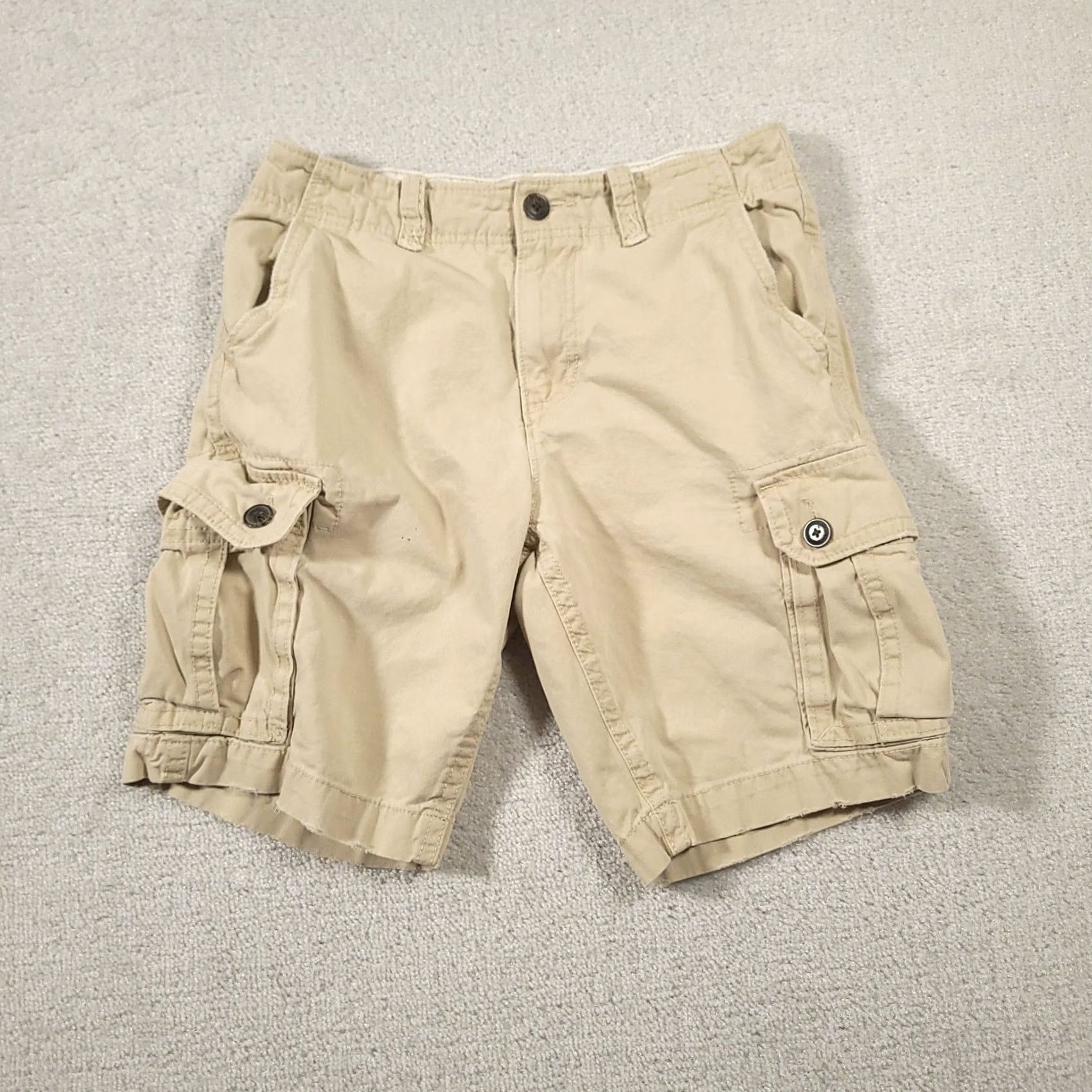 American Eagle Outfitters VINTAGE American Eagle Cargo Shorts Mens Size 30 Beige 10" Inseam Size US 30 / EU 46 - 2 Thumbnail